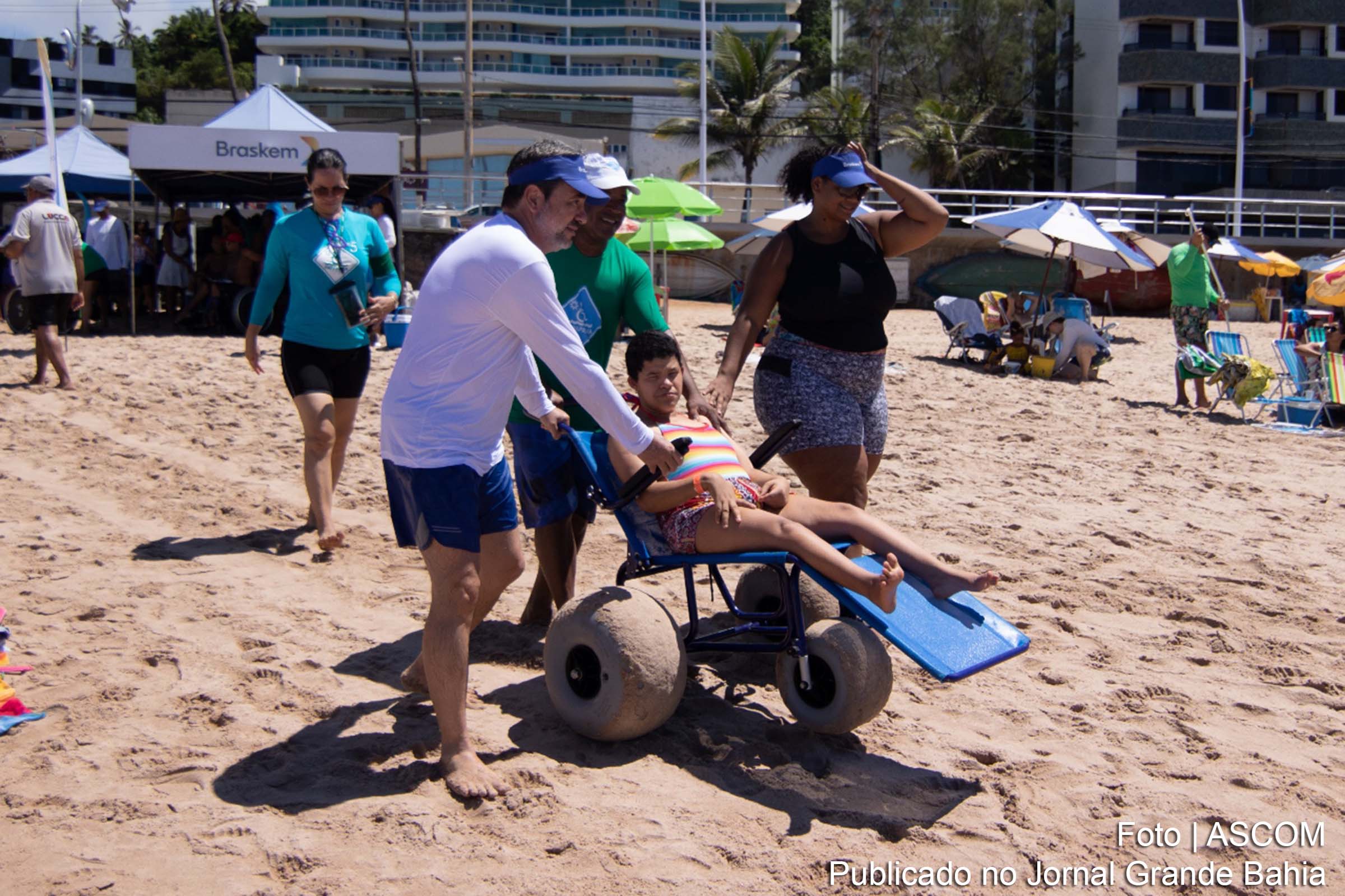 Projeto Para Praia retorna com o projeto do verão 2020 inclusivo para o seu espaço oficial na orla de Salvador.