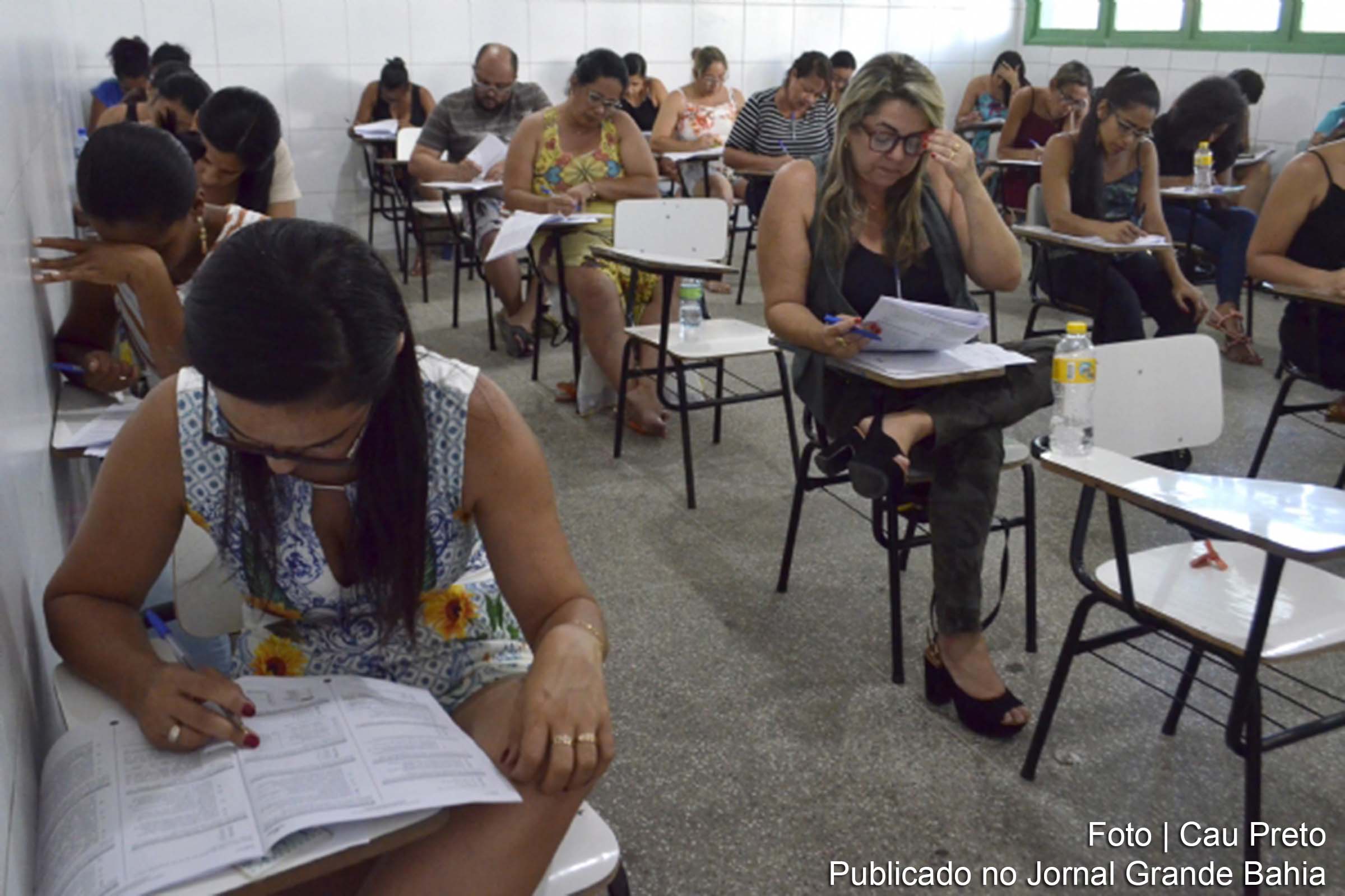 Foram realizadas as provas do processo seletivo tipo REDA para o preenchimento de 211 vagas na Secretaria Municipal de Desenvolvimento Social de Feira de Santana.