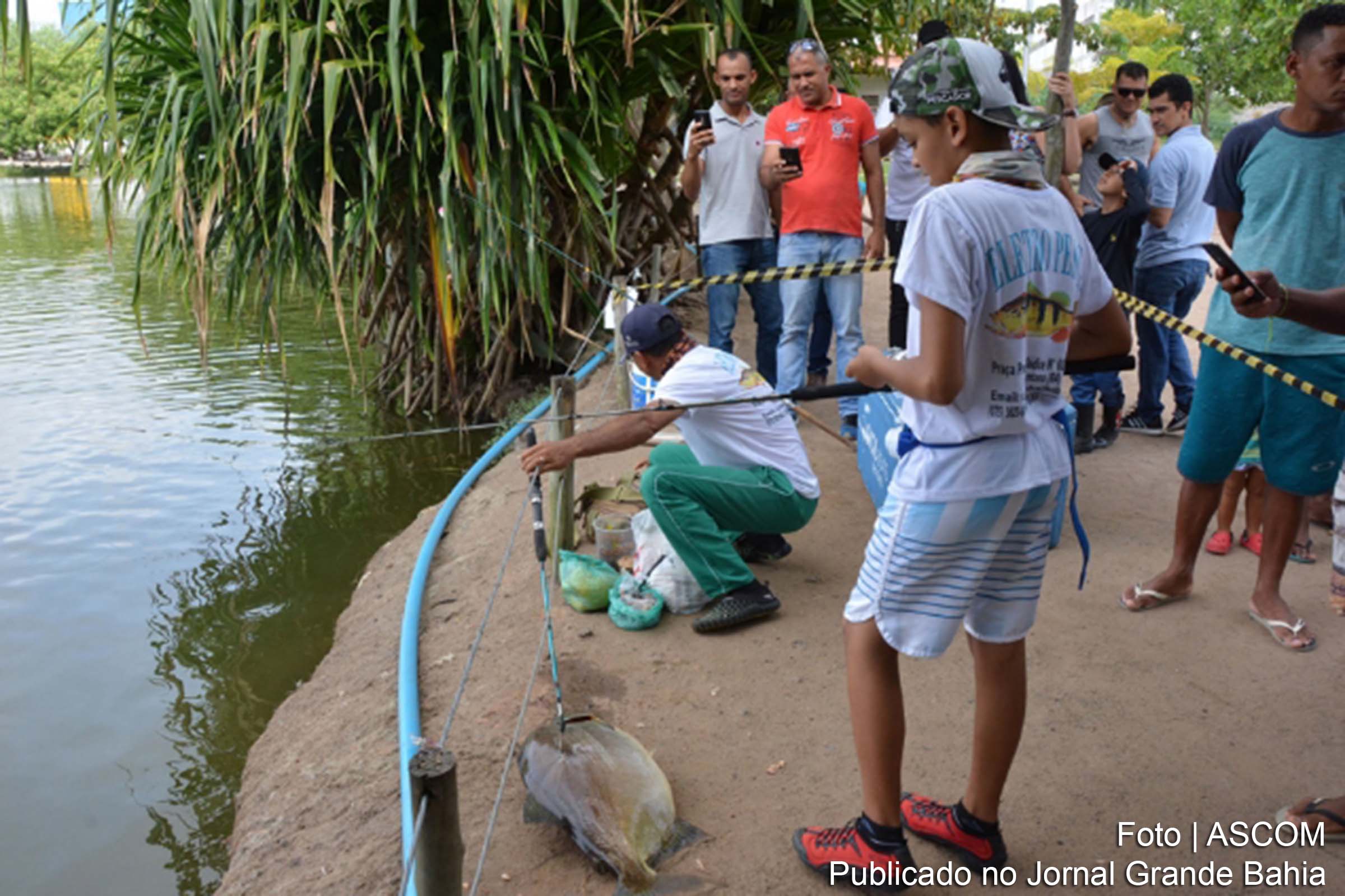 Os peixes serão doados para o Dispensário Santana, Lar do Irmão Velho, Orfanato Evangélico, Associação de Proteção contra o Câncer e para os moradores do povoado Morrinhos, em Jaguara.