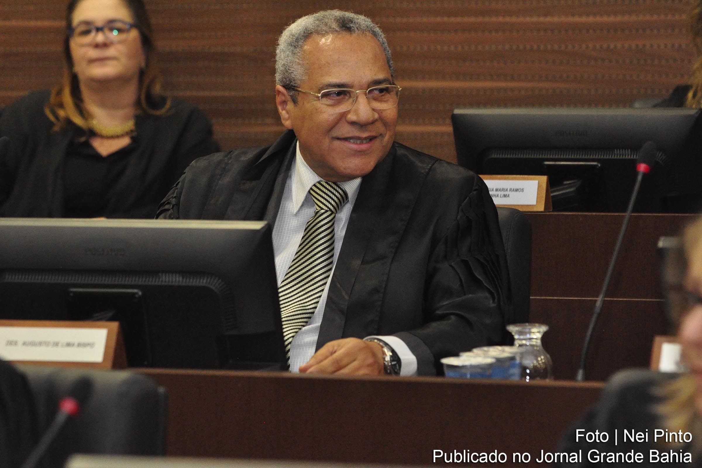 Desembargador Augusto de Lima Bispo, presidente em exercício do Tribunal de Justiça do Estado da Bahia (TJBA).