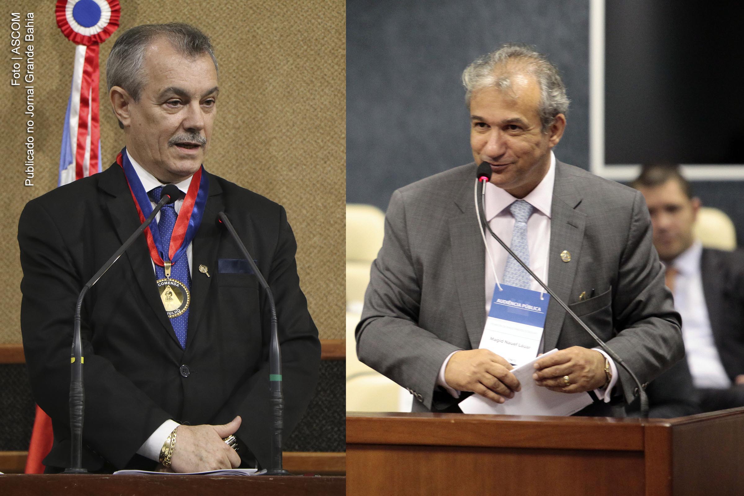 Desembargador do Tribunal de Justiça da Bahia Baltazar Miranda Saraiva, vice-presidente Social, Cultural e Esportivo da ANMAGES e o Juiz Magid Nauef Láuar, presidente da ANMAGES concorrem a reeleição.