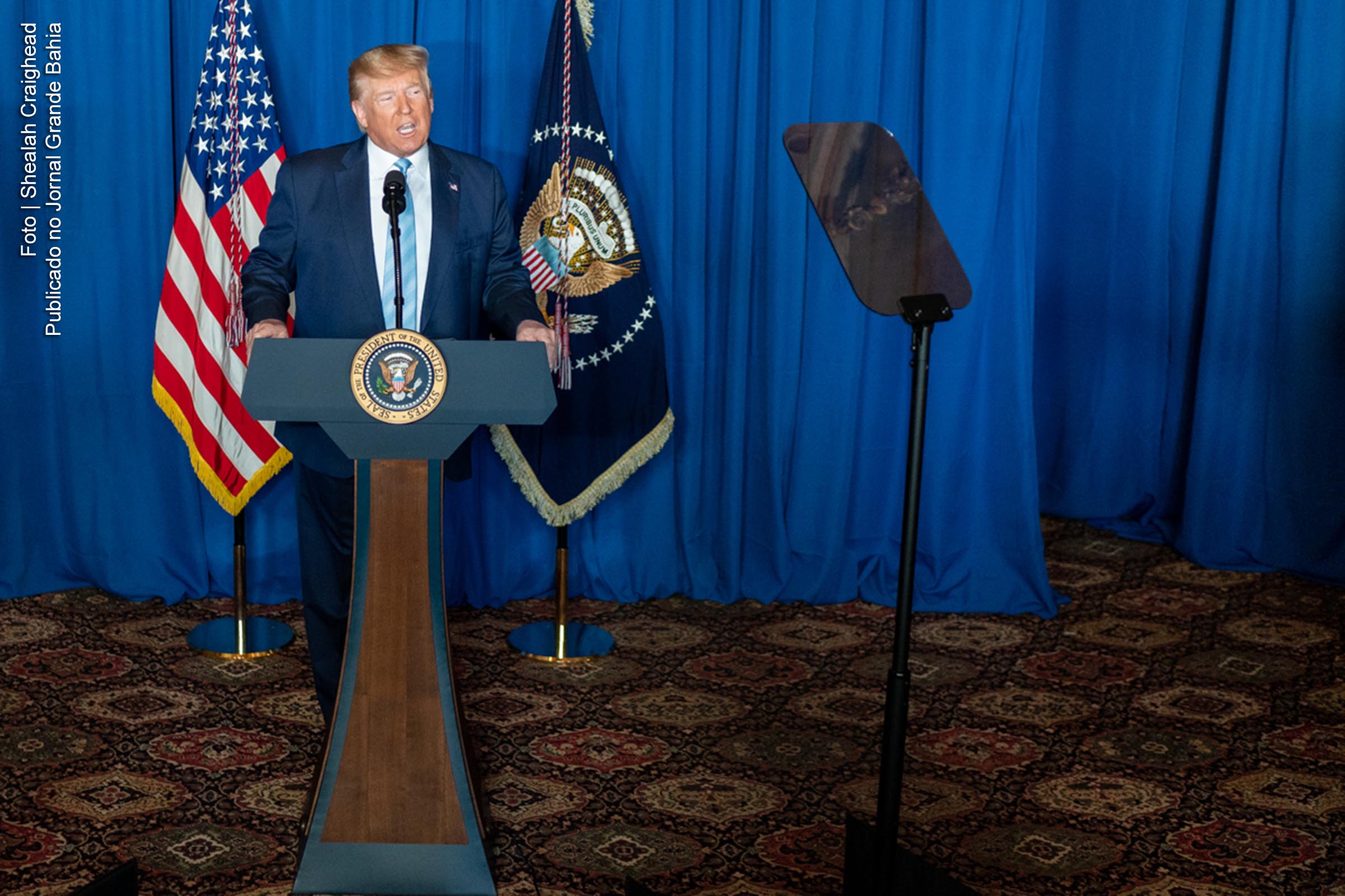 Donald J. Trump, presidente dos Estados Unidos da América (EUA).