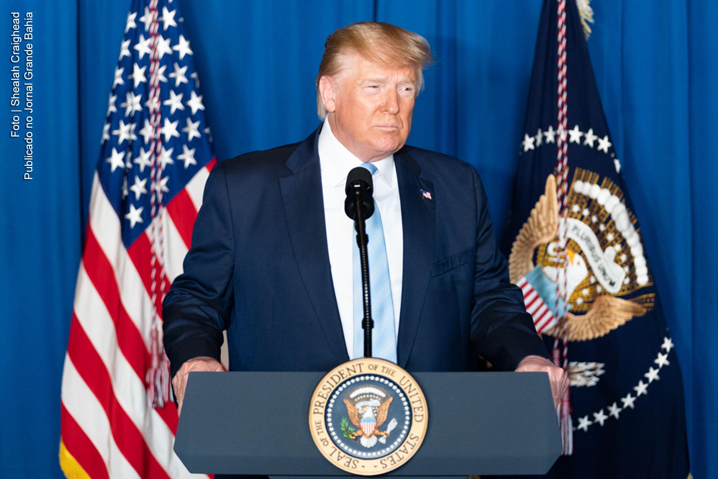 Donald J. Trump, presidente dos Estados Unidos da América (EUA).