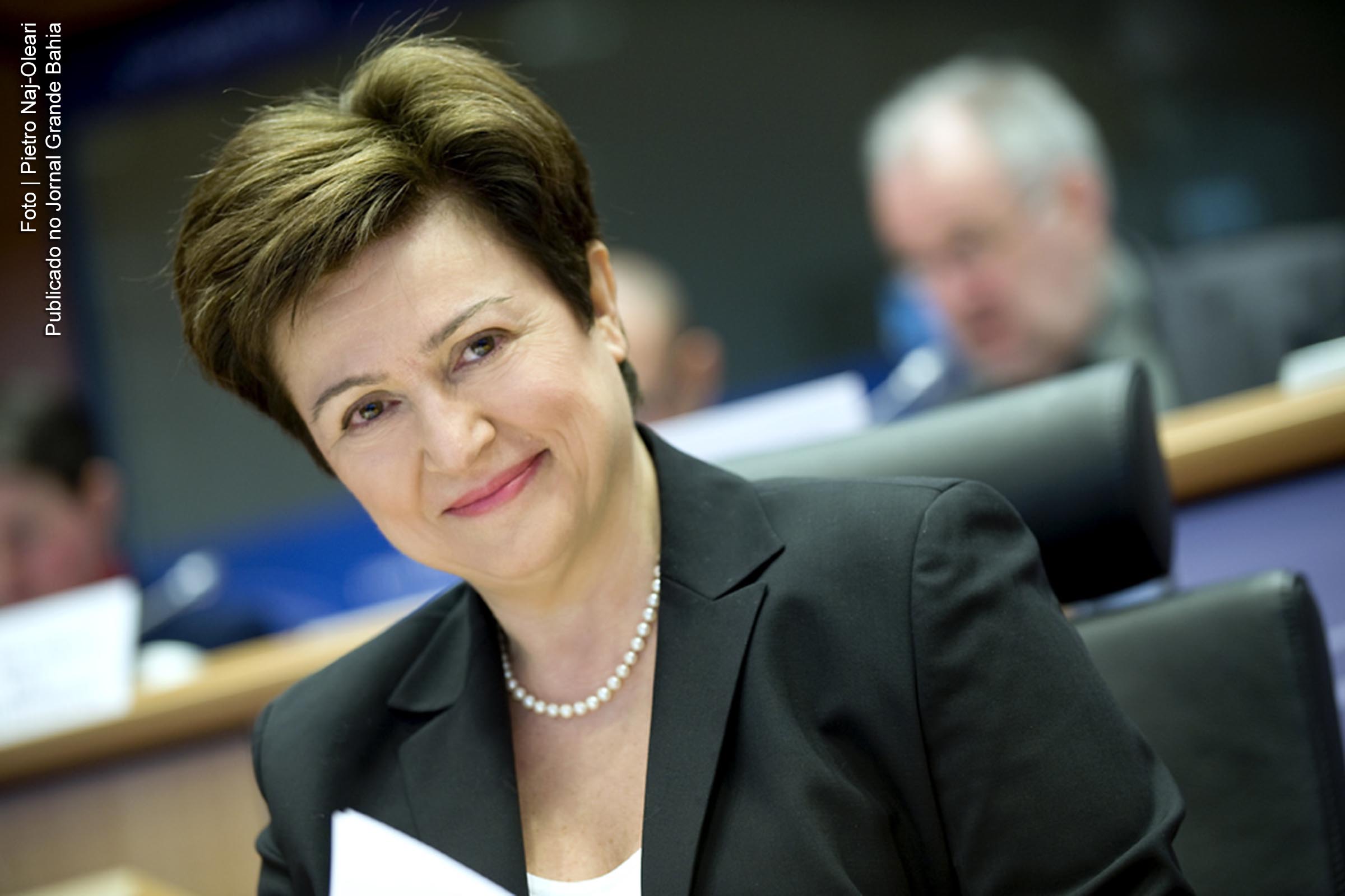 Kristalina Georgiev, diretora-gerente do Fundo Monetário Internacional (FMI).