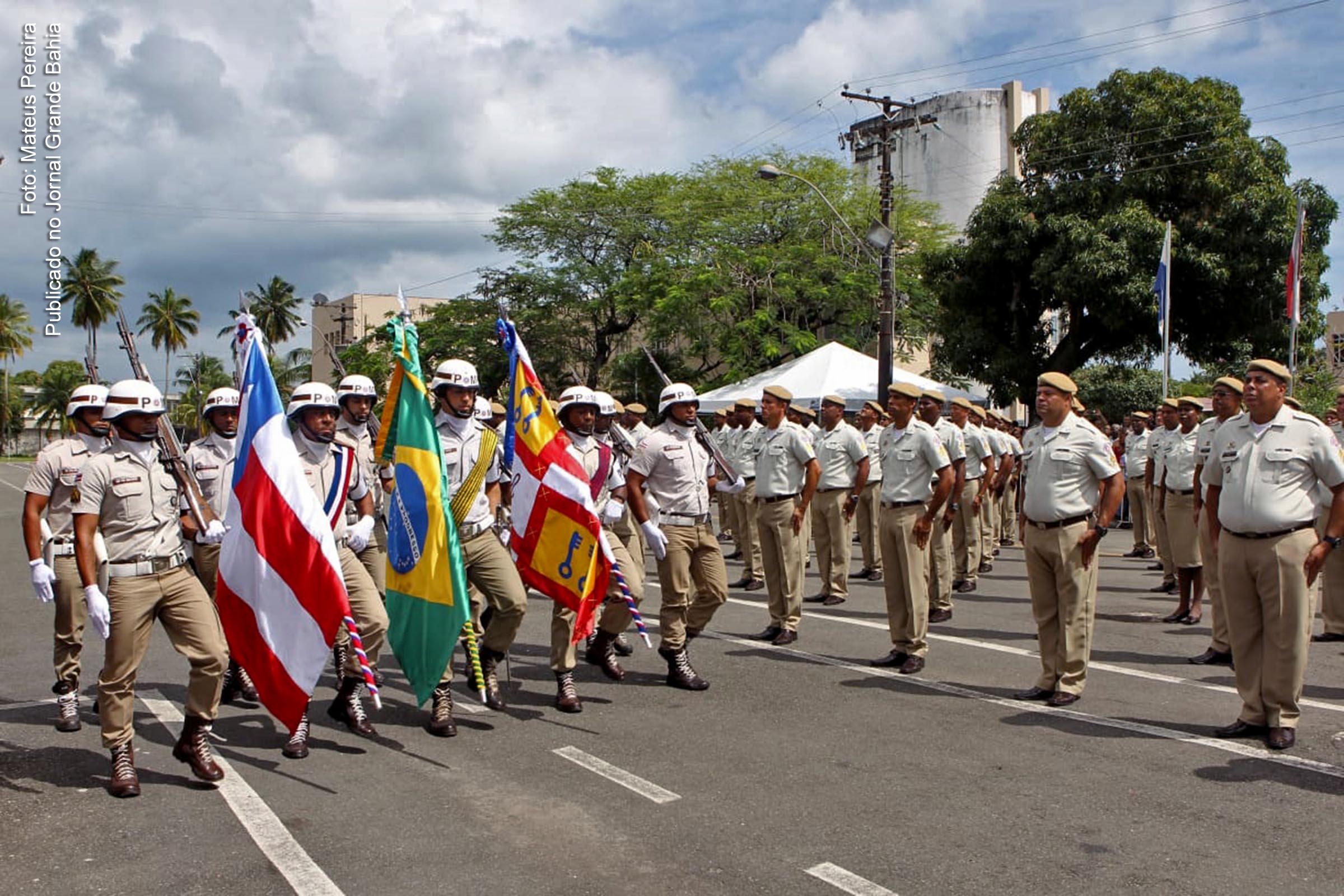 Legislação enviada pelo Governo da Bahia à ALBA favorece promoção de policias.