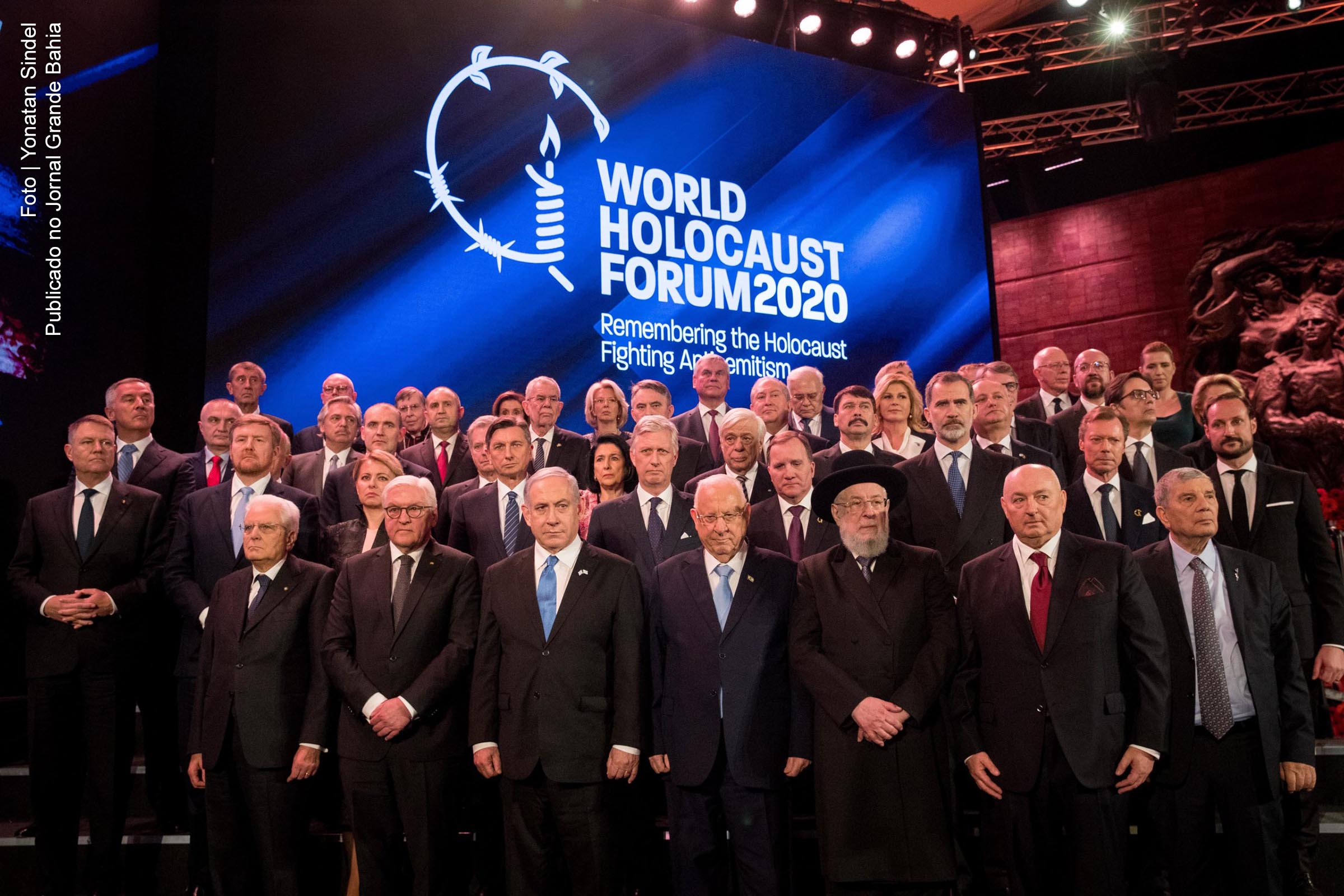 Líderes mundiais condenam em conferência de Jerusalém crescente antissemitismo