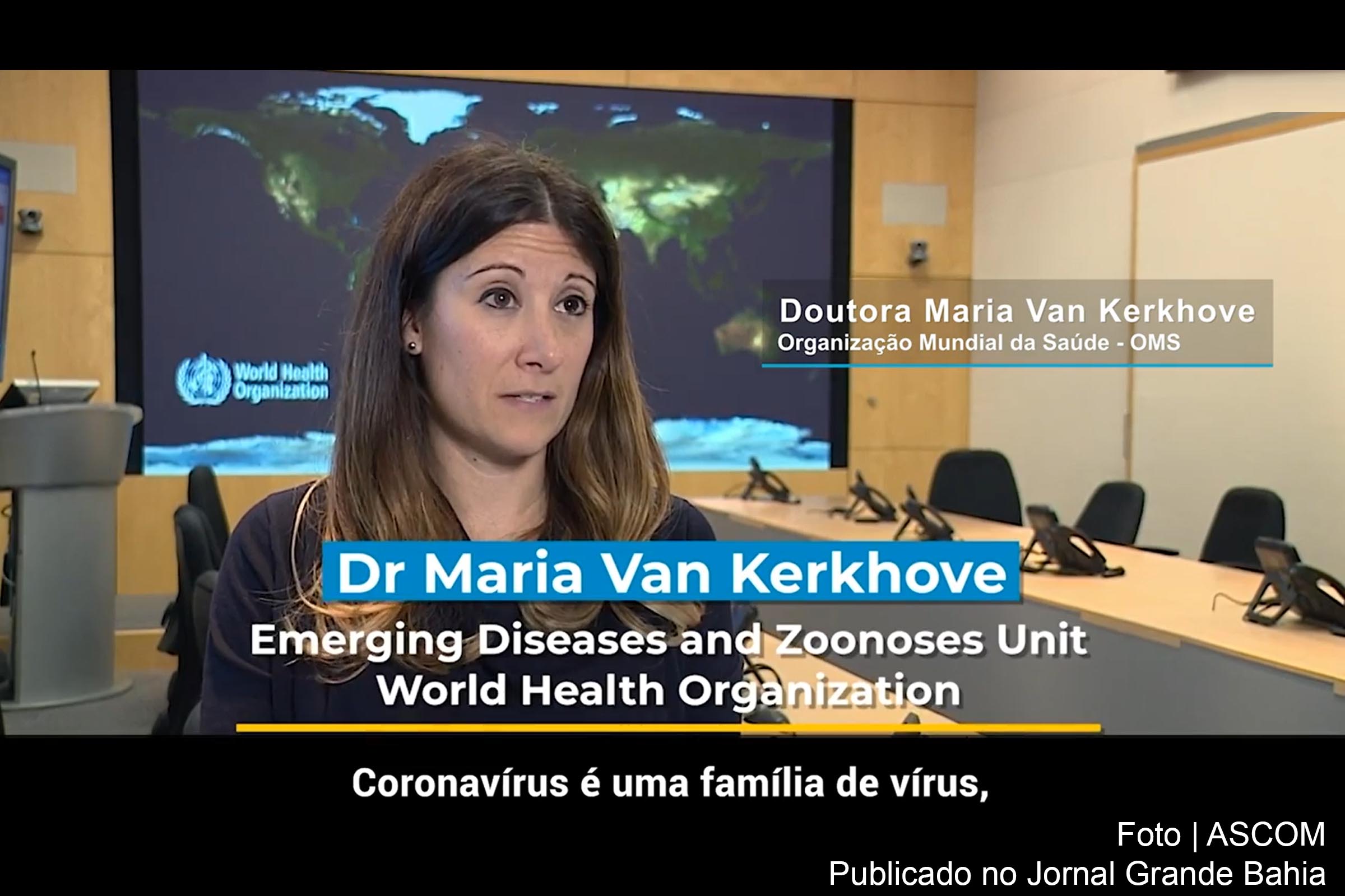 Maria Van Kerhove, médica.