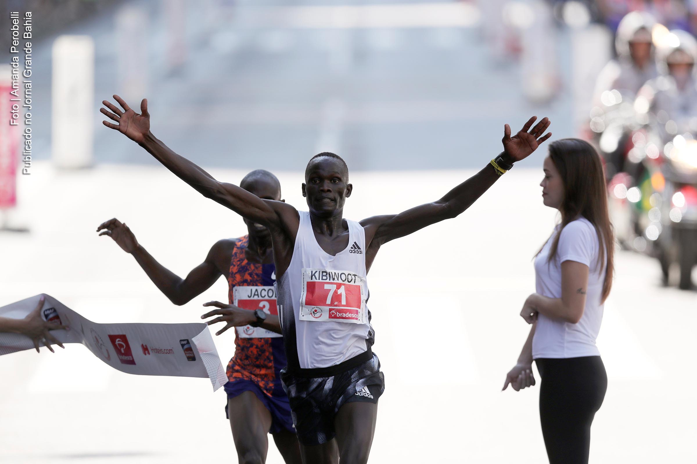 Queniano Kibiwott Kandie foi o campeão da São Silvestre de 2019.