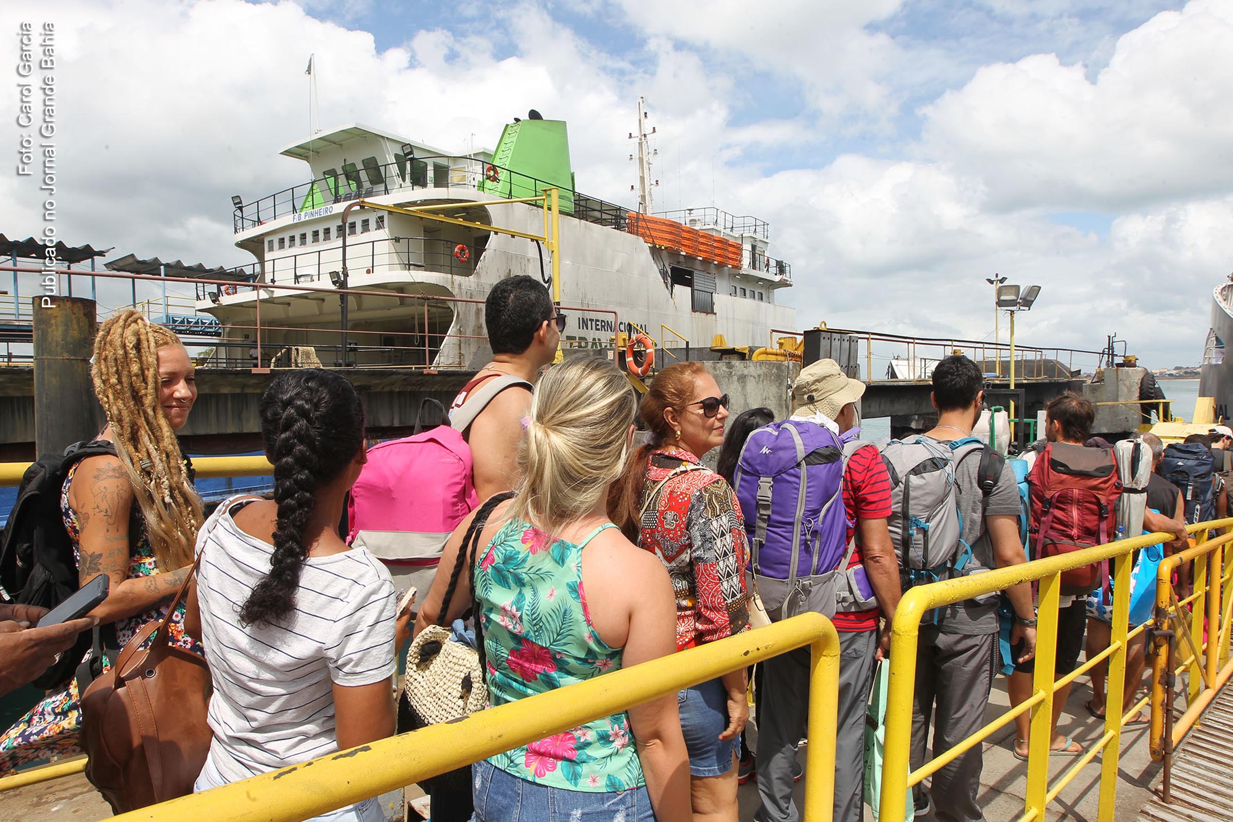 Sistema Ferry Boat Salvador - Ilha de Itaparica realizou 'Operação Especial 2019-2020'.
