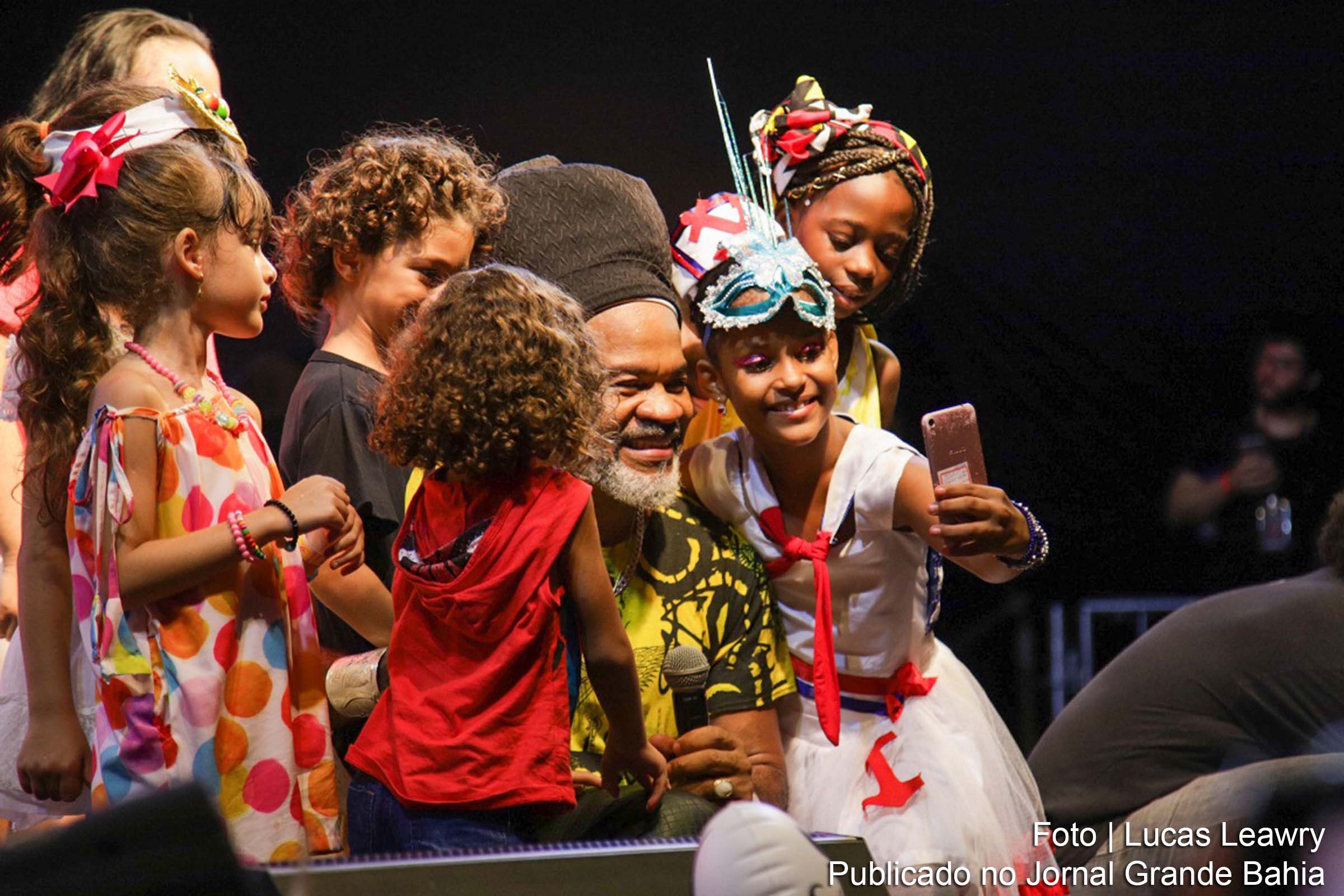3ª edição Sarau Kids criada por Brown com o intuito de sensibilizar o público sobre a necessidade de preservar o meio ambiente.