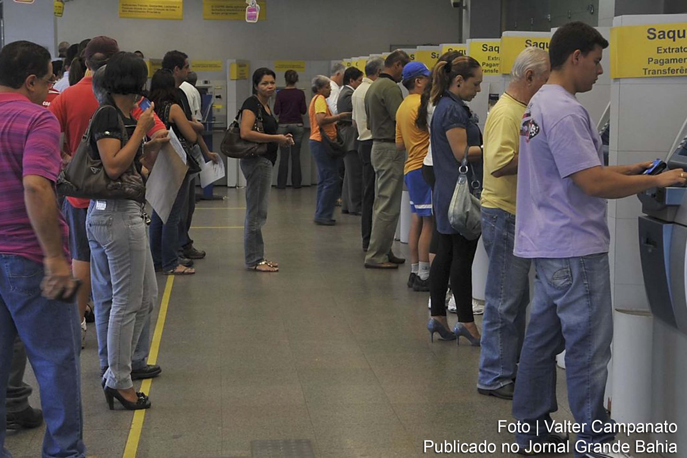 Agências bancárias não funcionam na segunda e terça-feira do Carnaval 2020.