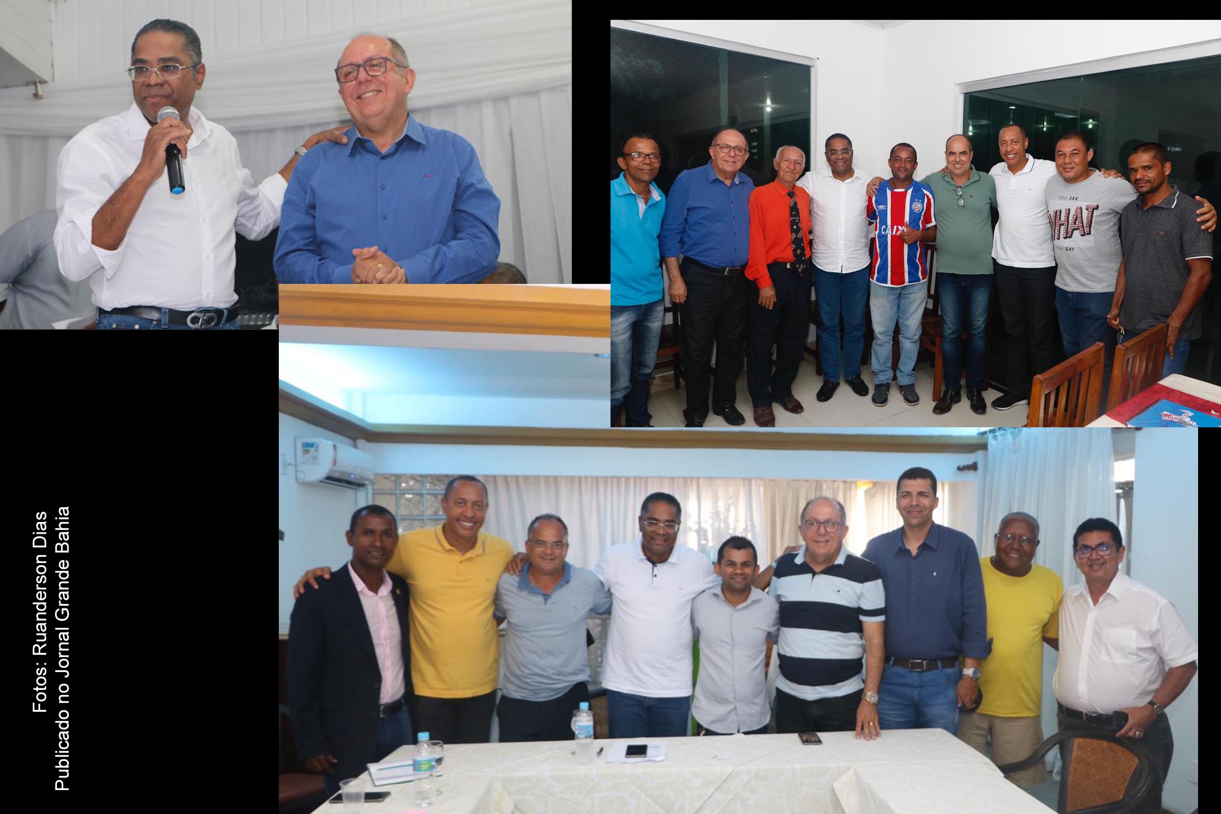 Deputados Márcio Marinho, José de Arimateia e Jurailton Santos participam de encontros com lideranças municipais e organizam base para disputa eleitoral de 2020.