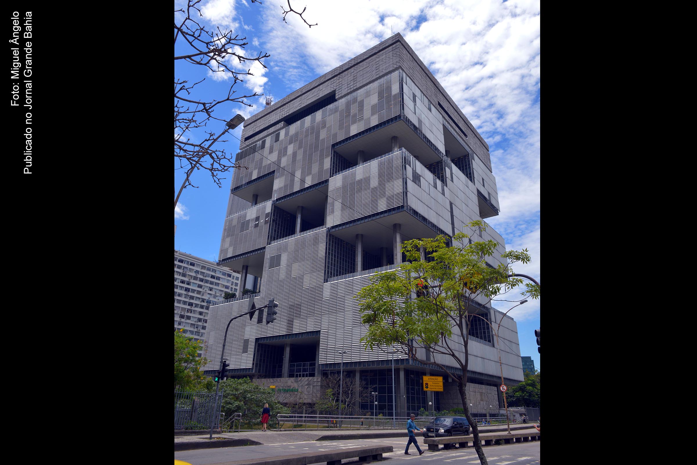 Edifício-sede da Petrobras no Rio de Janeiro.