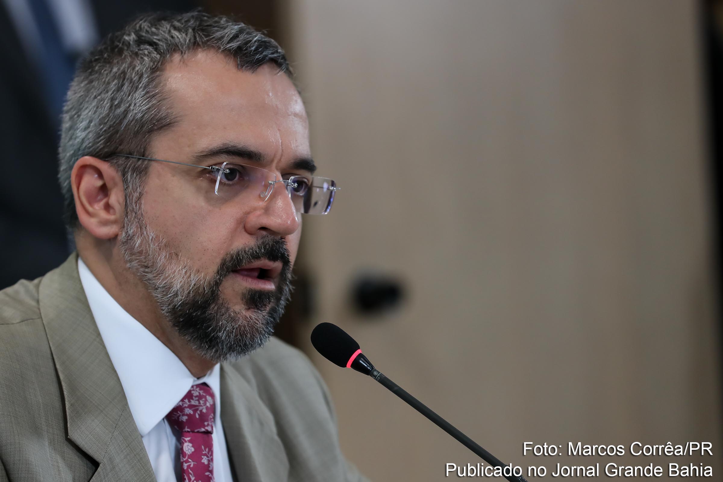 Extremista de direita Abraham Weintraub, ministro da Educação do Governo Bolsonaro.