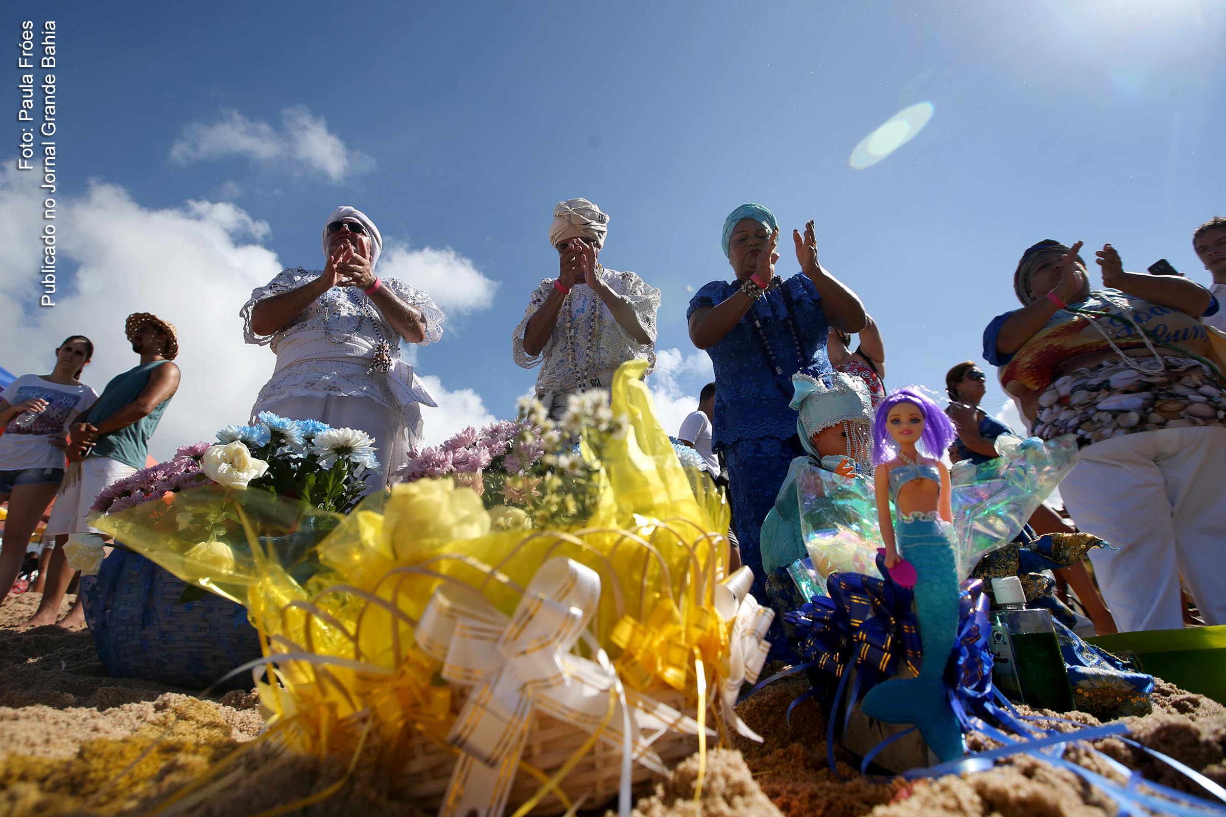 Festa de Iemanjá é reconhecida como patrimônio cultural do município de Salvador.