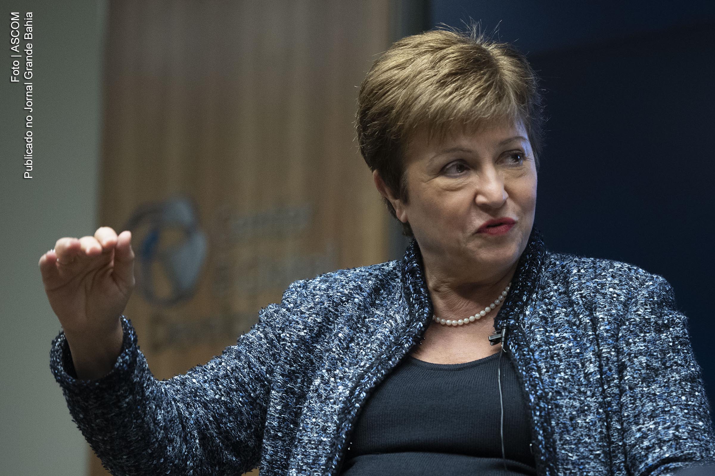 Kristalina Georgieva, diretora-gerente do FMI.