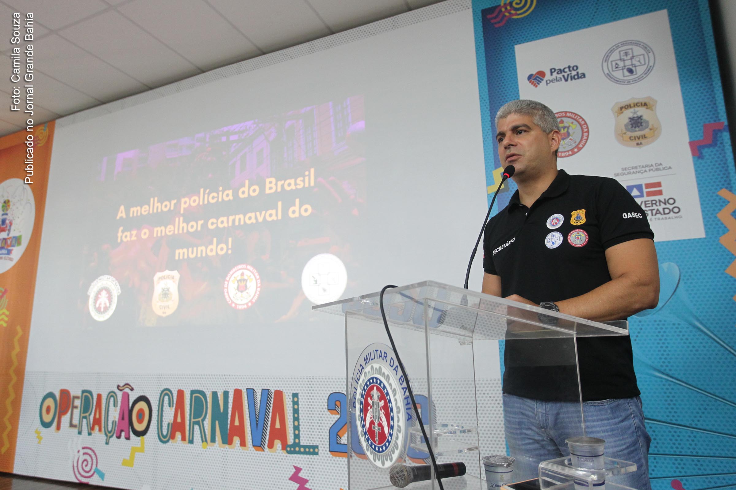 Maurício Barbosa, secretário de Segurança Pública da Bahia.