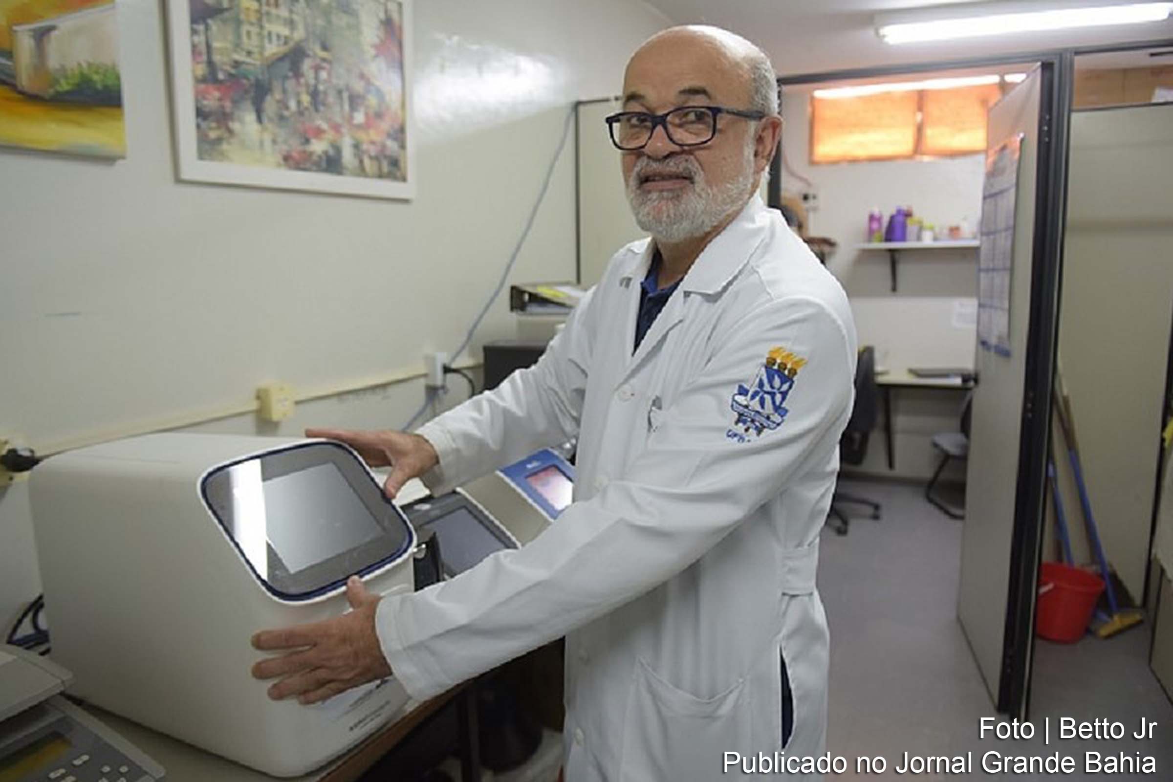 Gúbio Soares, pesquisador e virologista da UFBA.