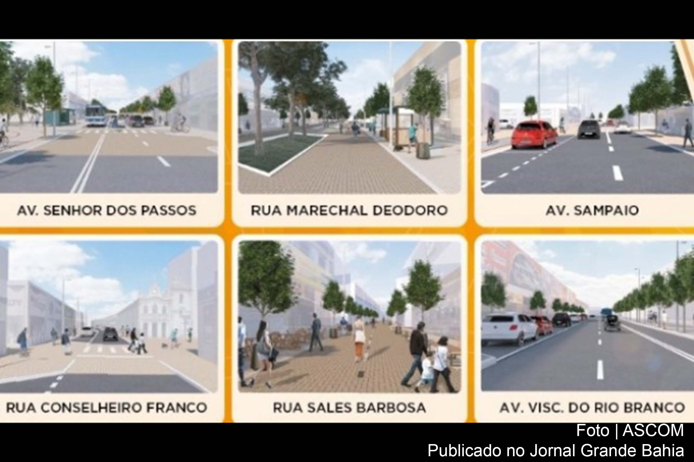 Projeto de requalificação do Centro Comercial de Feira de Santana.