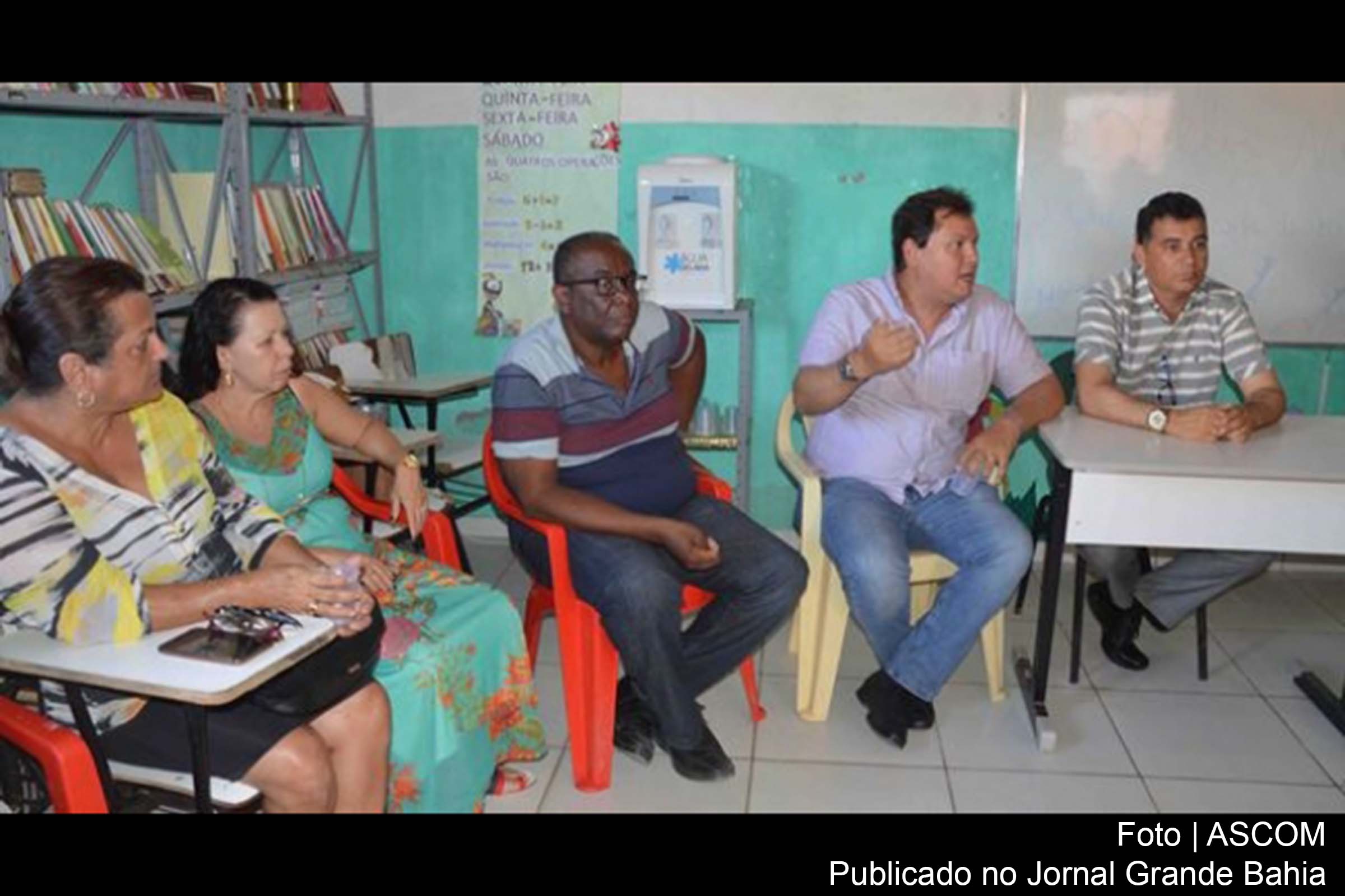 Alunos da Escola Maria Andiara permanecem na localidade da Barra, diz Marcelo Neves secretário municipal de Feira de Santana