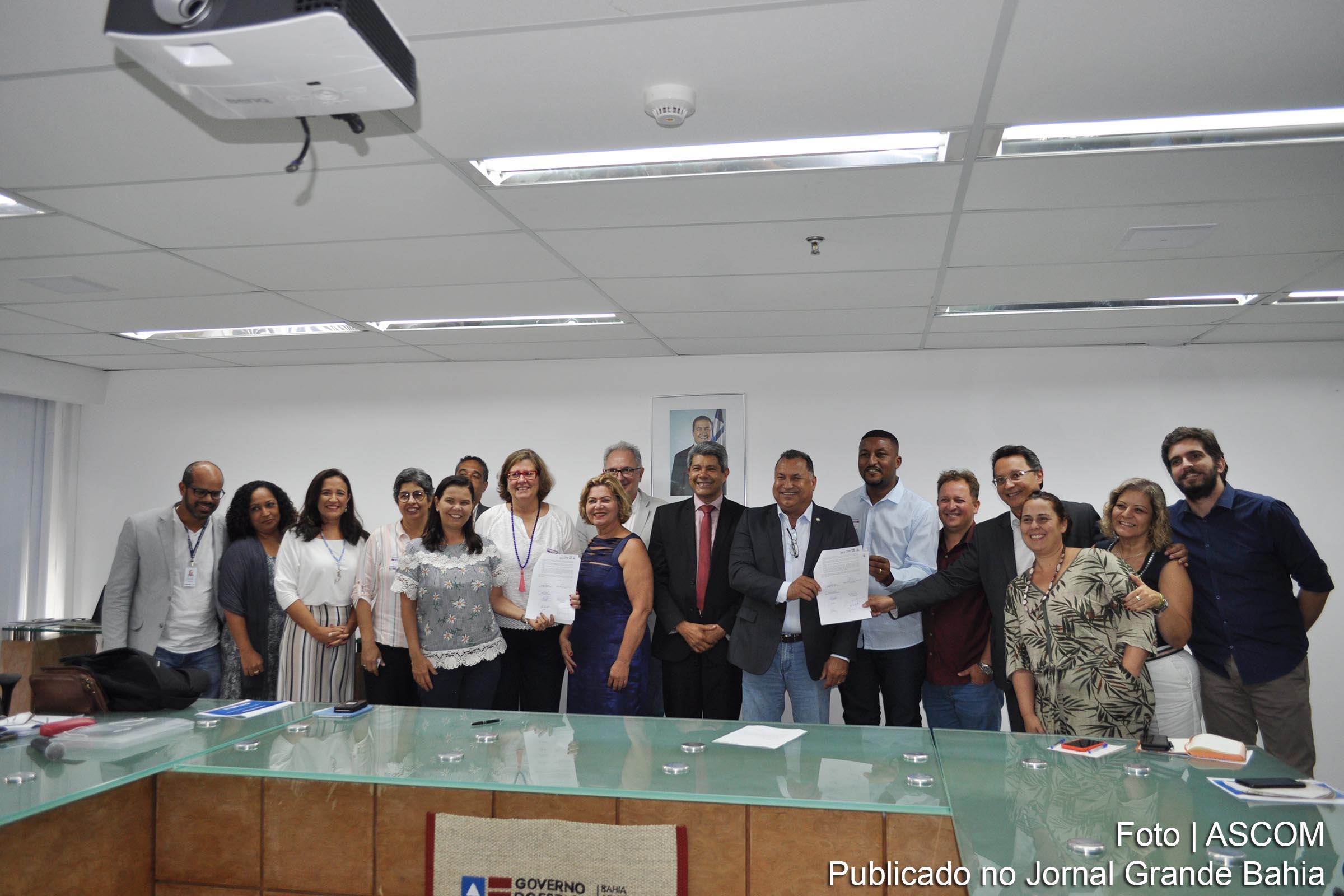 Secretário estadual Jerônimo Rodrigues participou de encontro com gestores municipais.