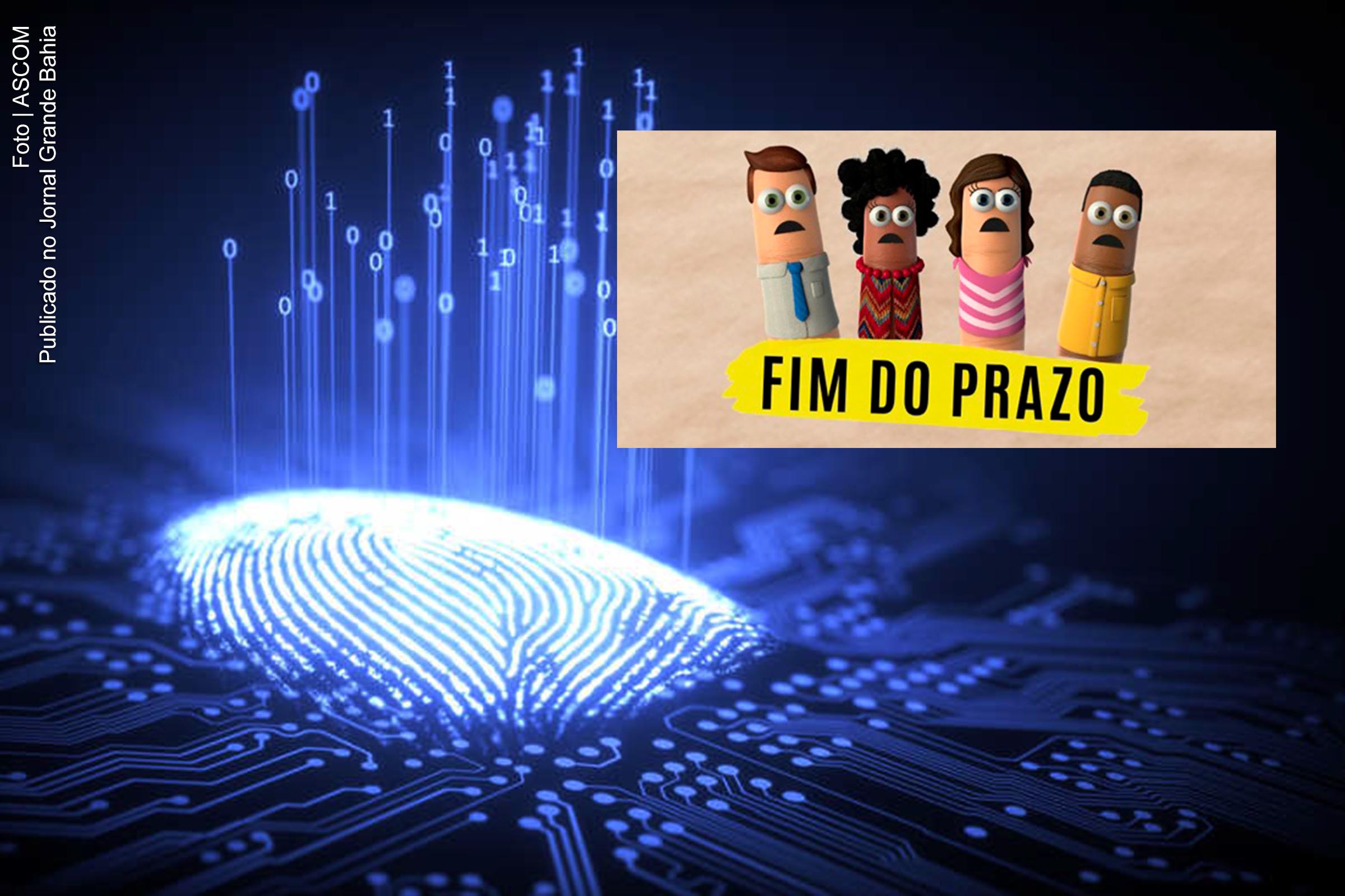 Segundo TRE Bahia, recadastramento biométrico ocorre de forma obrigatória em 242 municípios. Prazo será encerrado na próxima terça (18/02/2020), em razão de manutenção de sistema, não haverá plantão neste fim de semana (15 e 16/2).