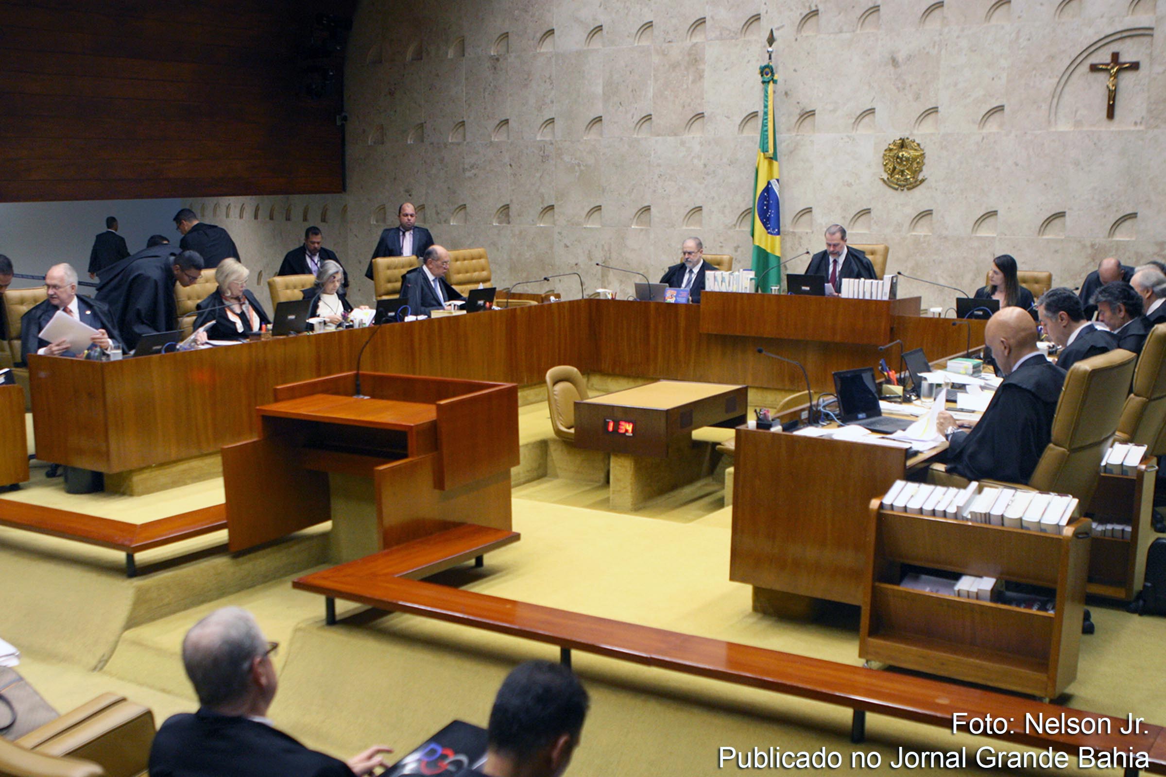 Sessão plenária do STF ocorrida em 13 de fevereiro de 2020.