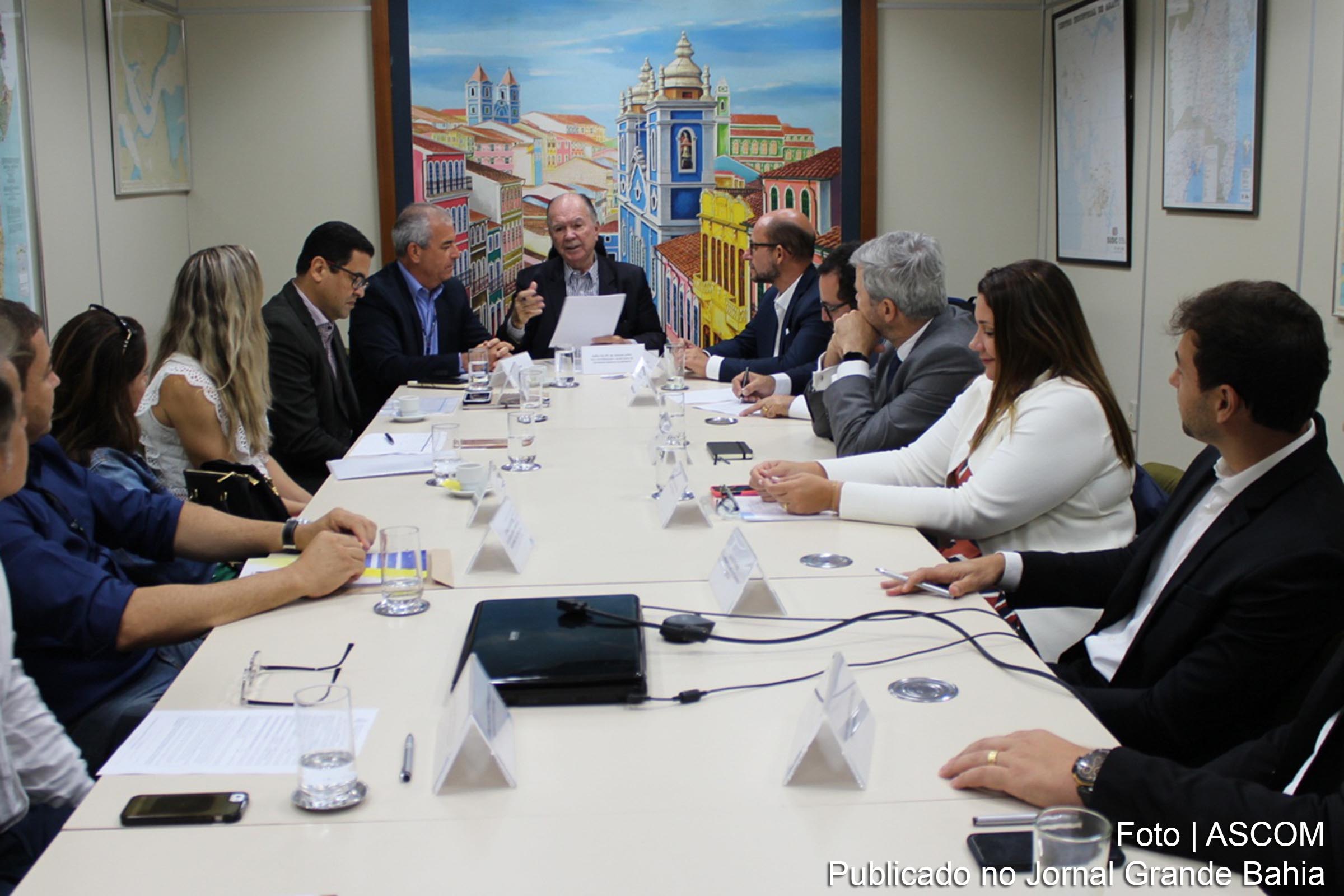 Vice-governador João Leão recebeu empresários, que informaram sobre investimentos a serem realizados em 2020.