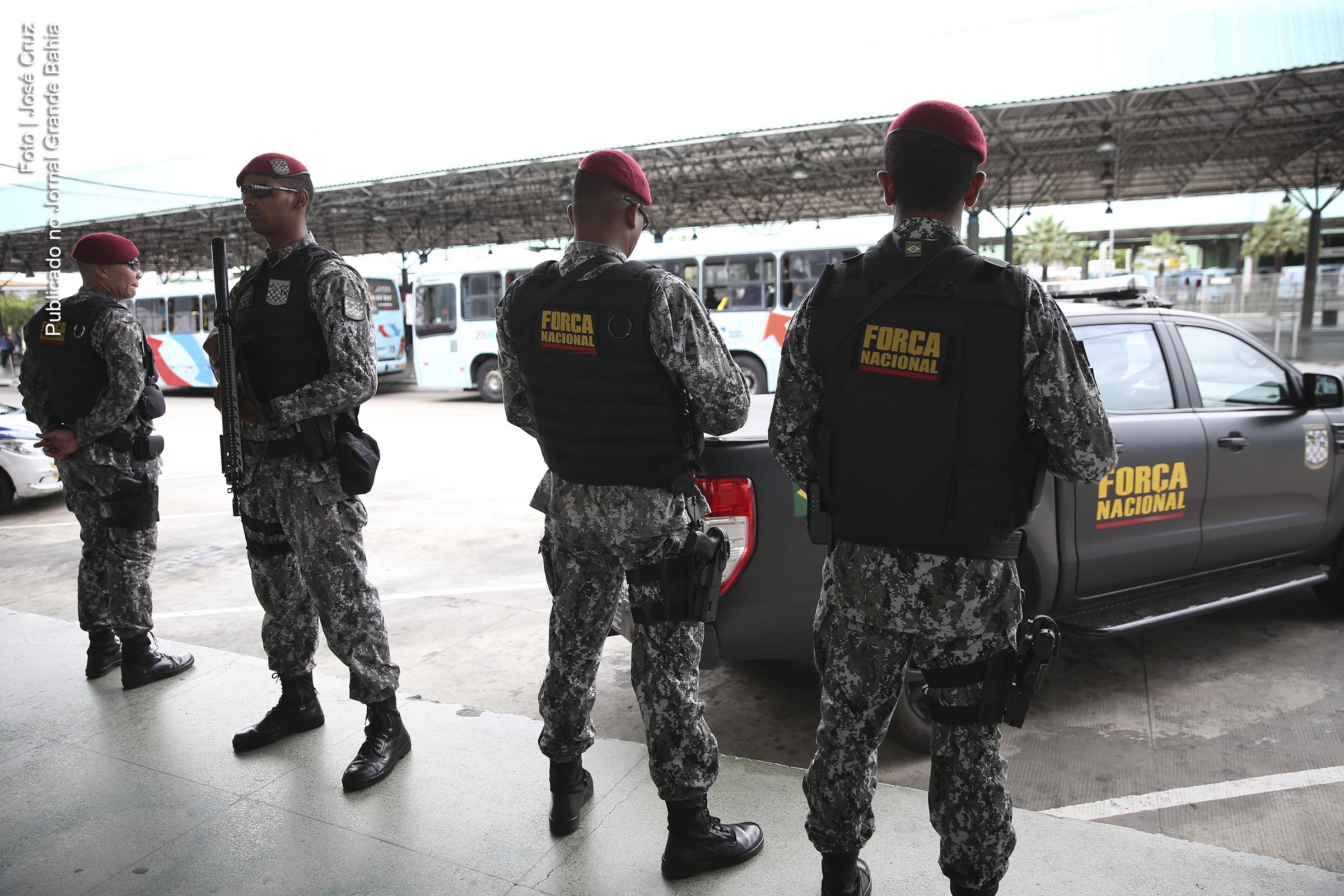 Força Nacional atuou no Ceará, durante motim da PM.