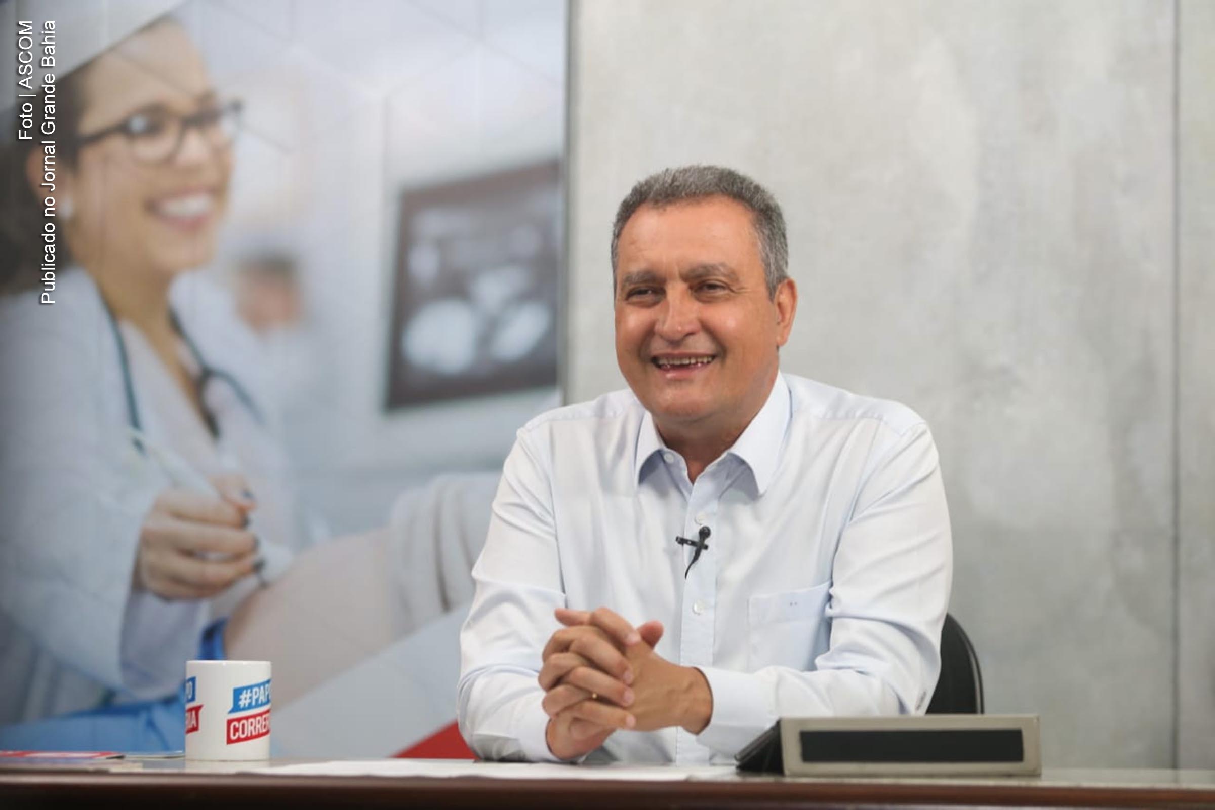 Governador Rui Costa anunciou durante #PapoCorreria a convocação dos aprovados no concurso para auditor fiscal do Estado.