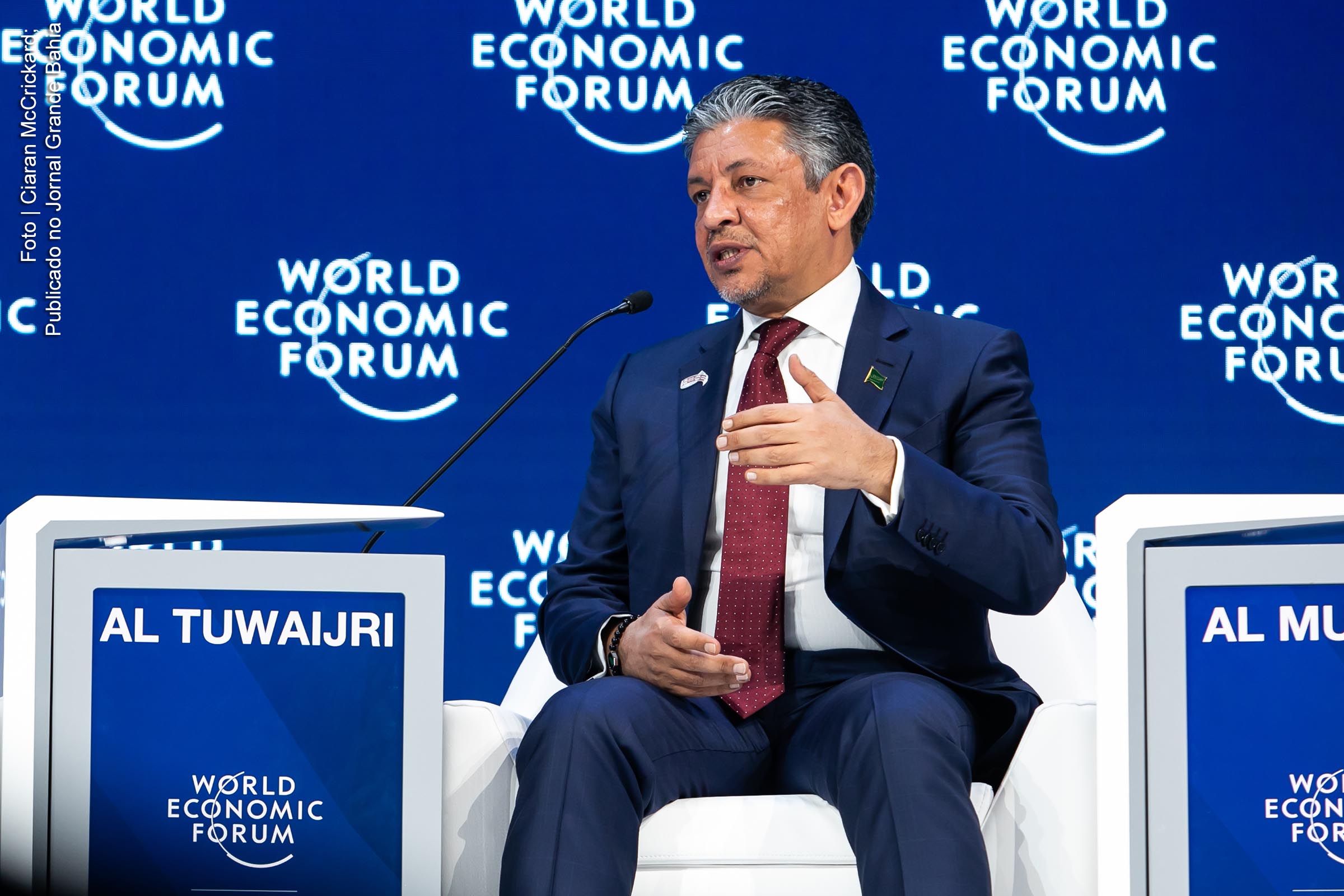 Mohammad Al Tuwaijri, ministro da Economia e Planejamento da Arábia Saudita.