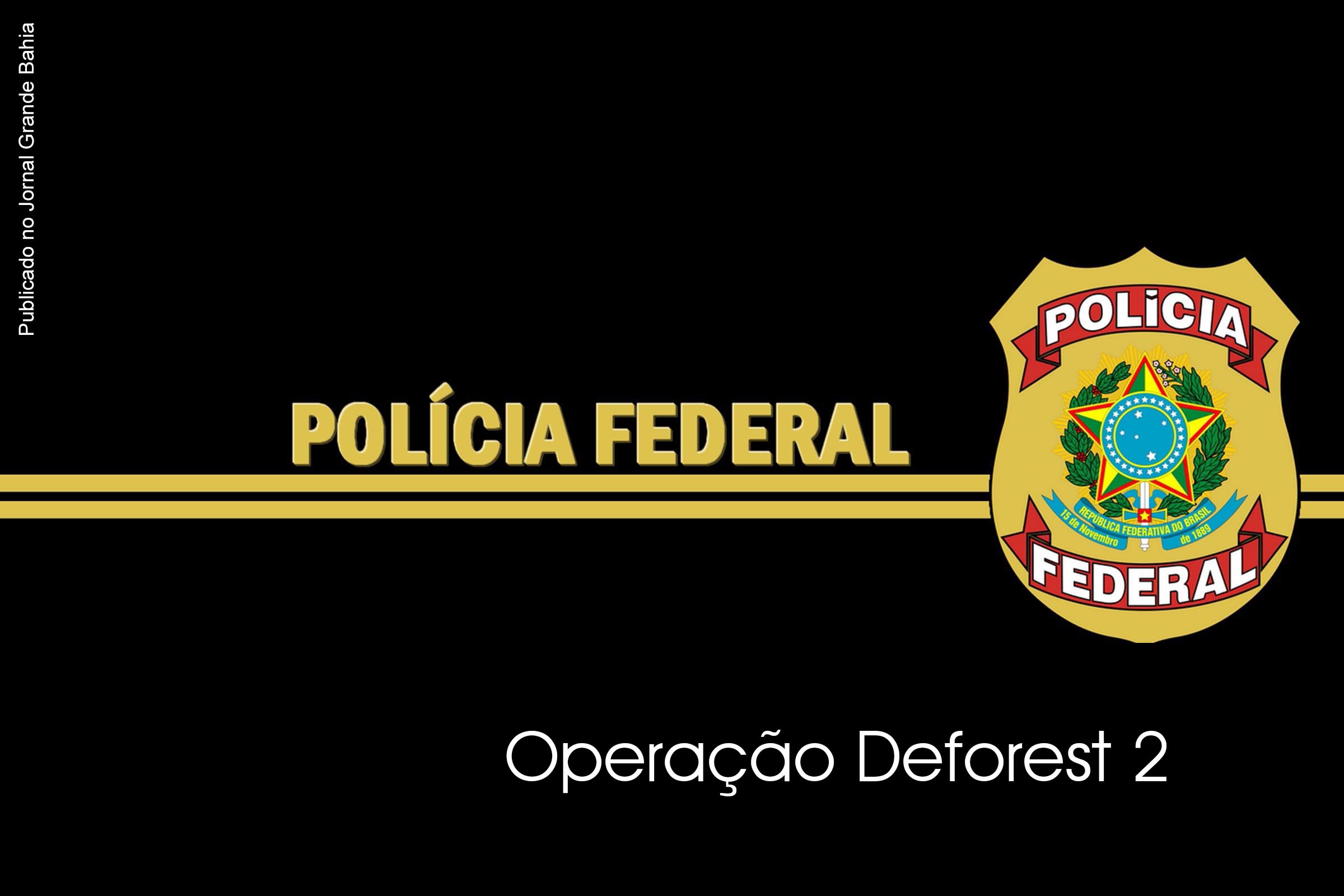 PF deflagra Operação Deforest 2 objetivando combater exploração ilegal de madeiras em áreas demarcadas.