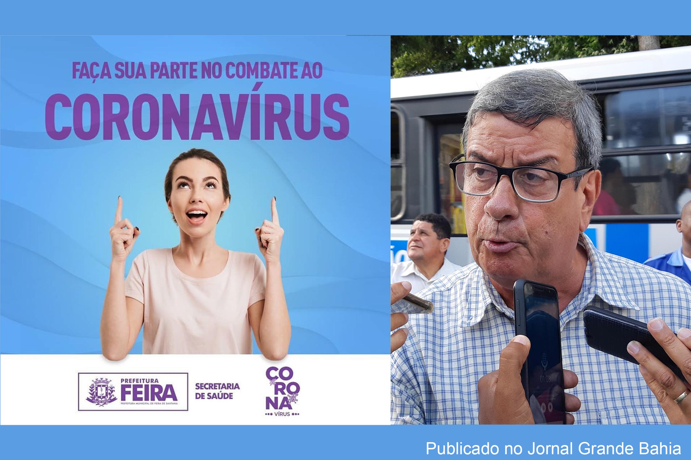 Prefeito Colbert Martins Filho publica decreto fechando comércio de Feira de Santana por uma semana; Medida objetiva prevenir pandemia de Covid-19