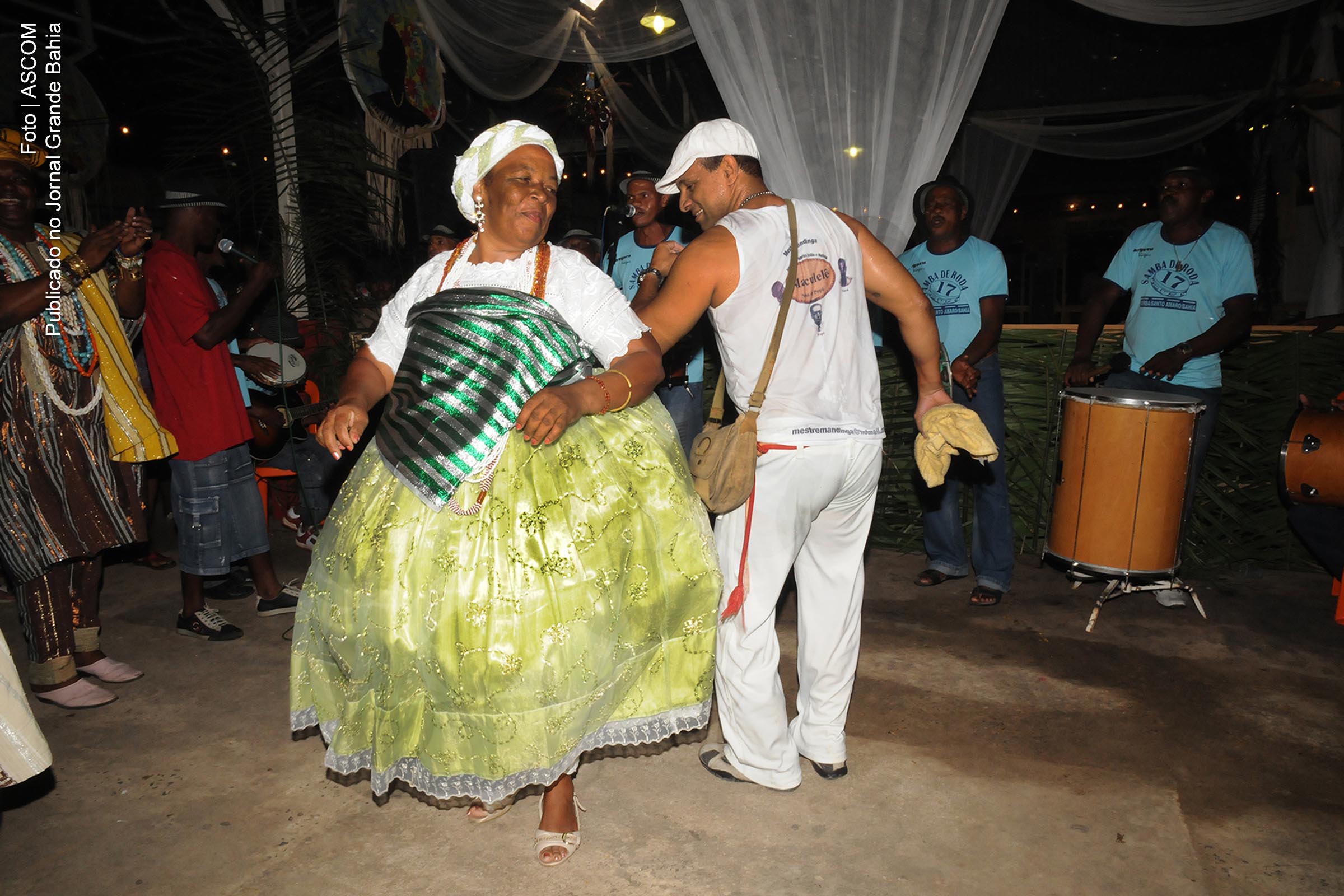Samba de Roda do Recôncavo da Bahia passa a ser Patrimônio Imaterial do Estado