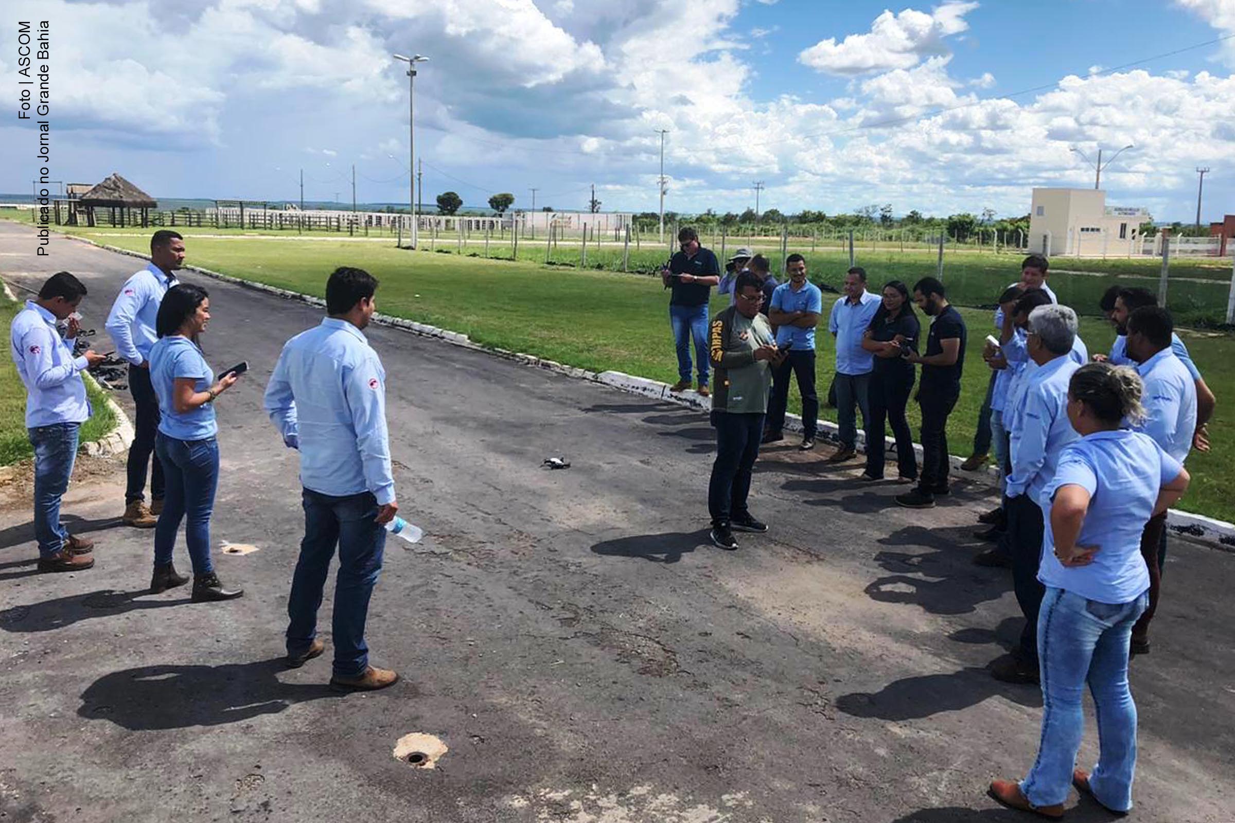 Técnicos da ADAB são treinados para uso de drones na fiscalização da agropecuária.