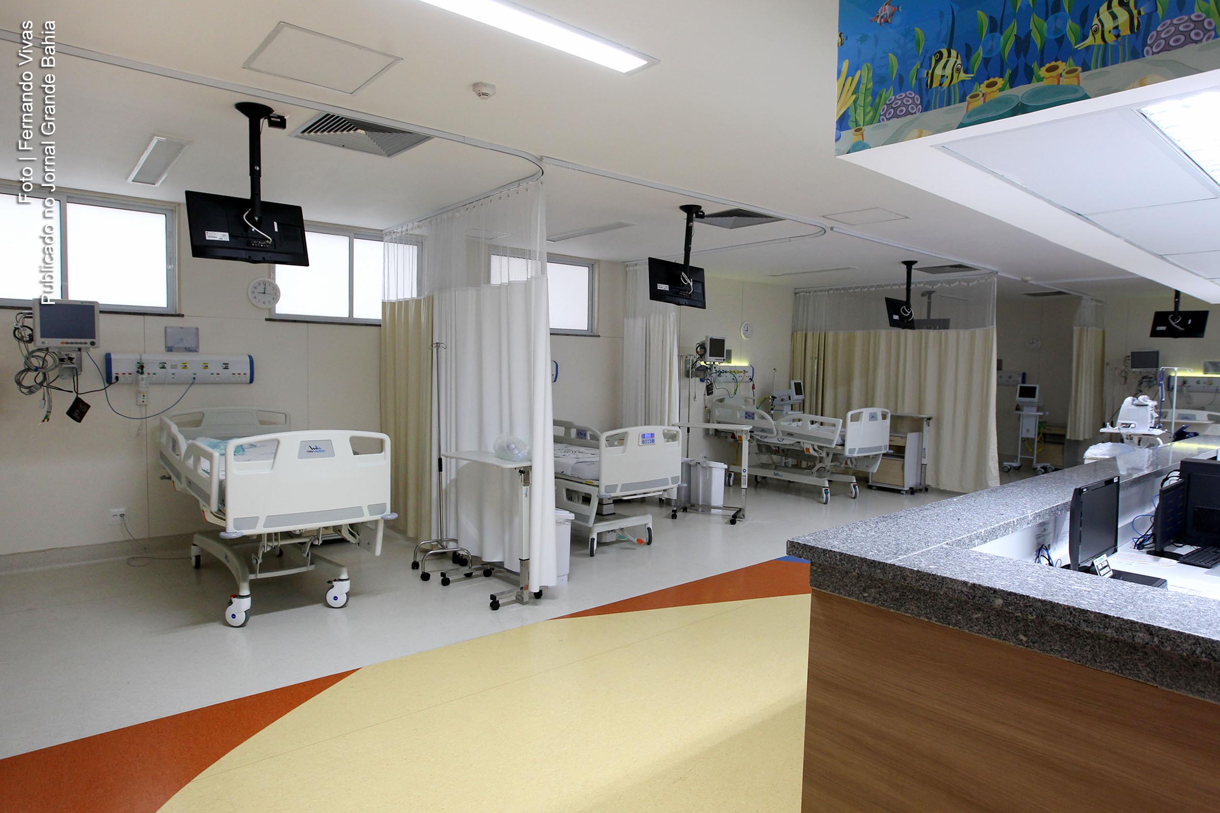 Unidades de UTI do Instituto Couto Maia são direcionada aos casos de infecção pelo Covid-2019.