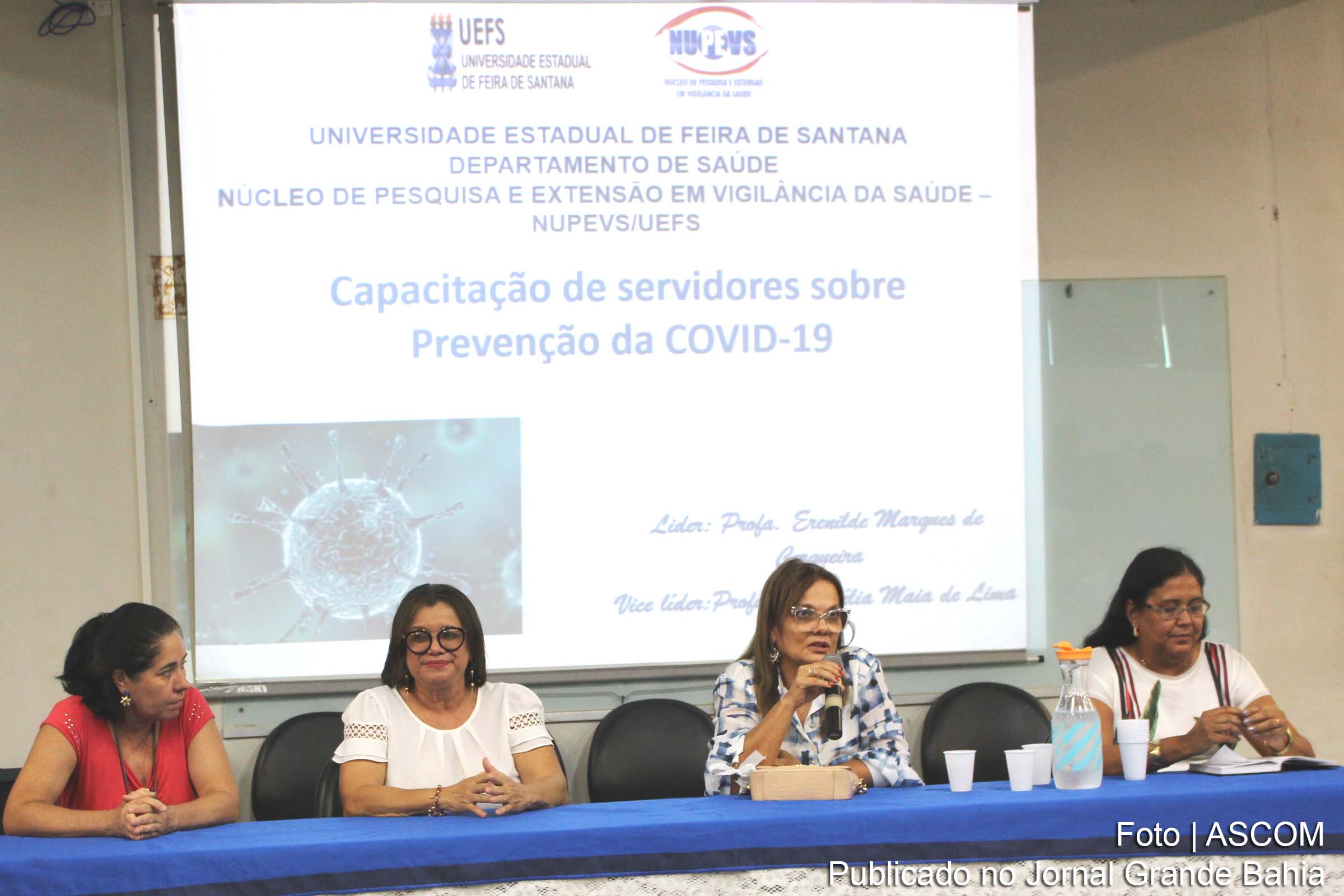 Universidade Estadual de Feira de Santana realiza ações contra propagação do Covid-19.