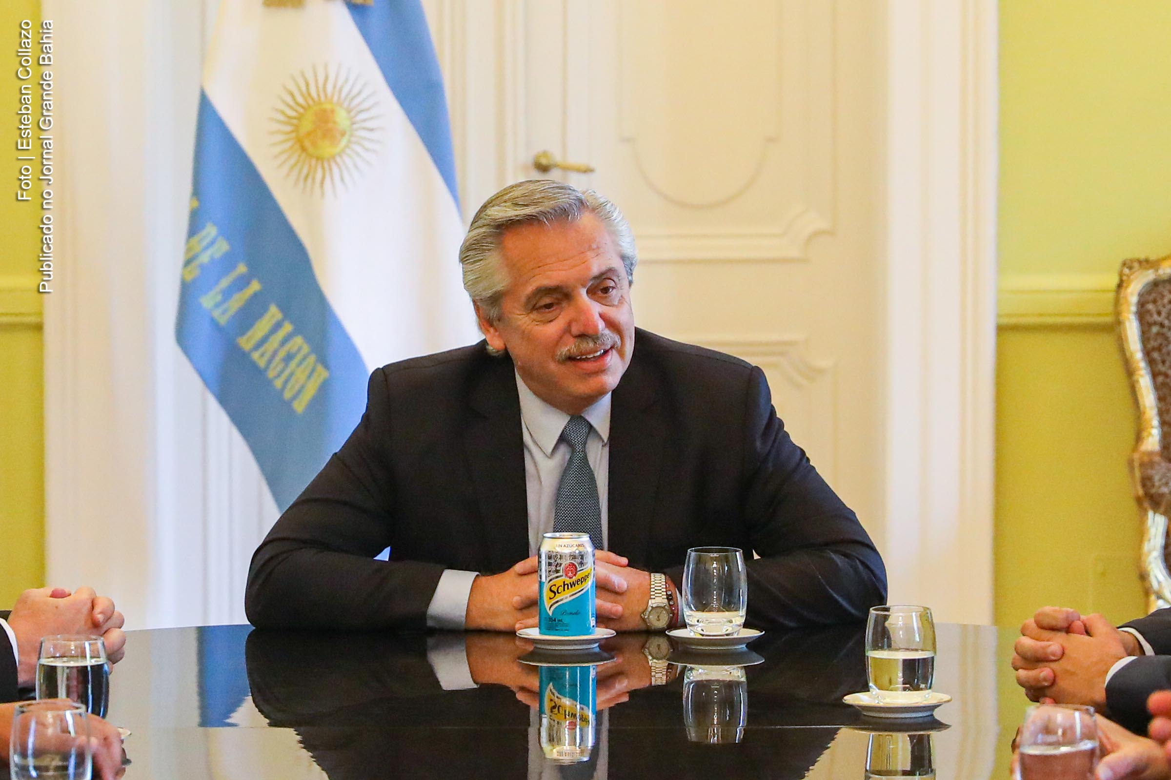 Alberto Fernández, presidente da Argentina.