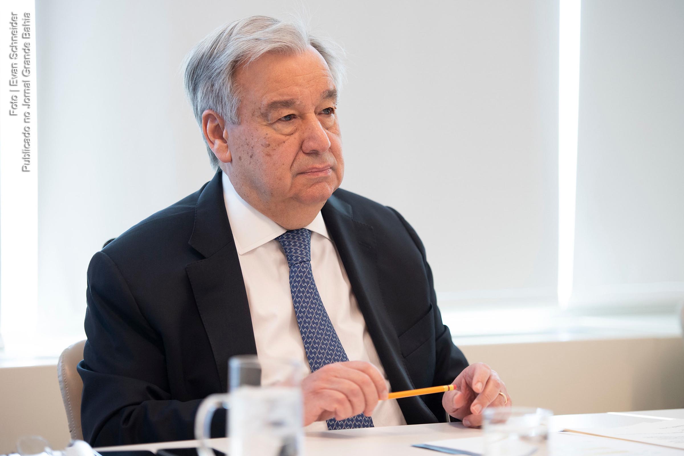 Pandemia de Covid-19 é maior desafio da humanidade desde a 2ª Guerra Mundial, alerta secretário-geral ONU