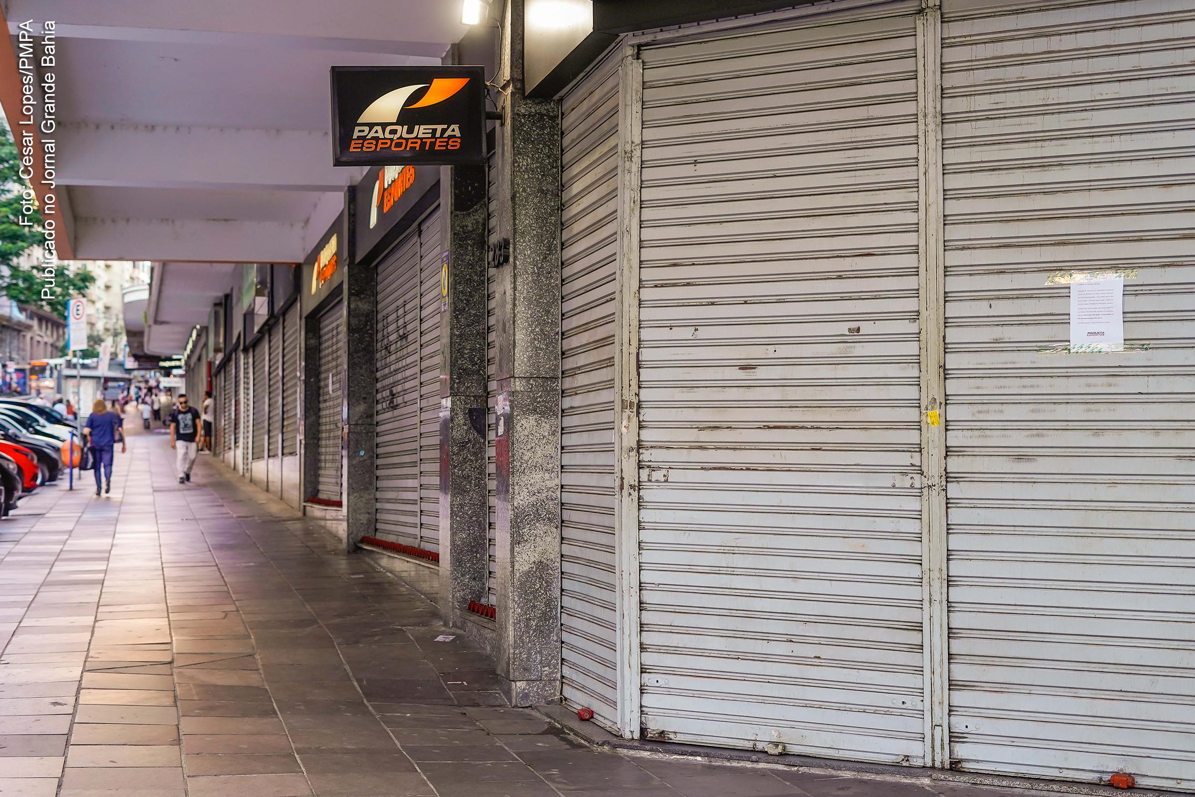 Atividade econômica do Brasil é afetada com fechamento de setores produtivos e comerciais.