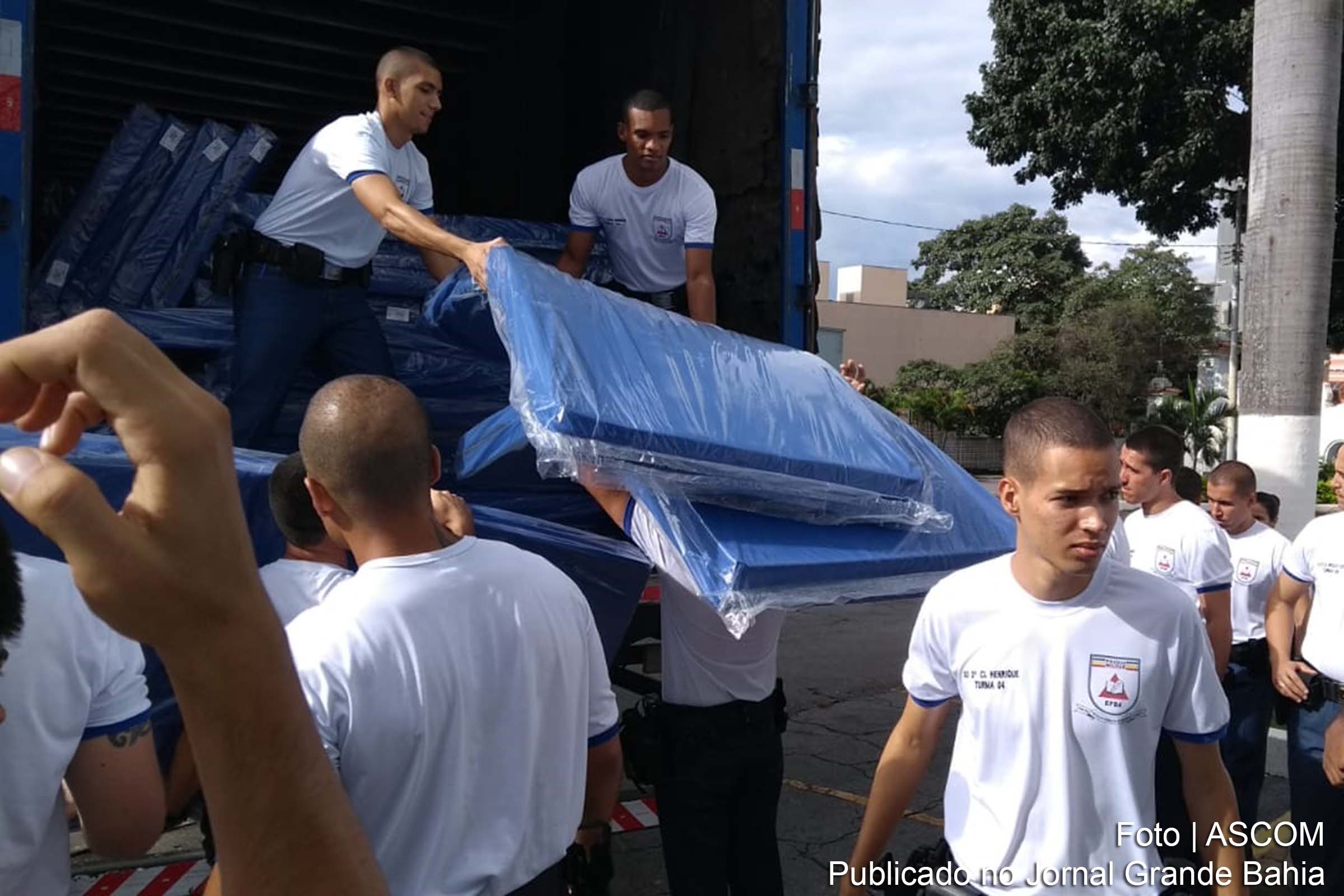 Empresa doou 200 colchões e 50 camas hospitalares para o hospital de campanha montado no Centro de Exposições Expominas, em Belo Horizonte, que ajudará no tratamento de pessoas infectadas pelo novo coronavírus.