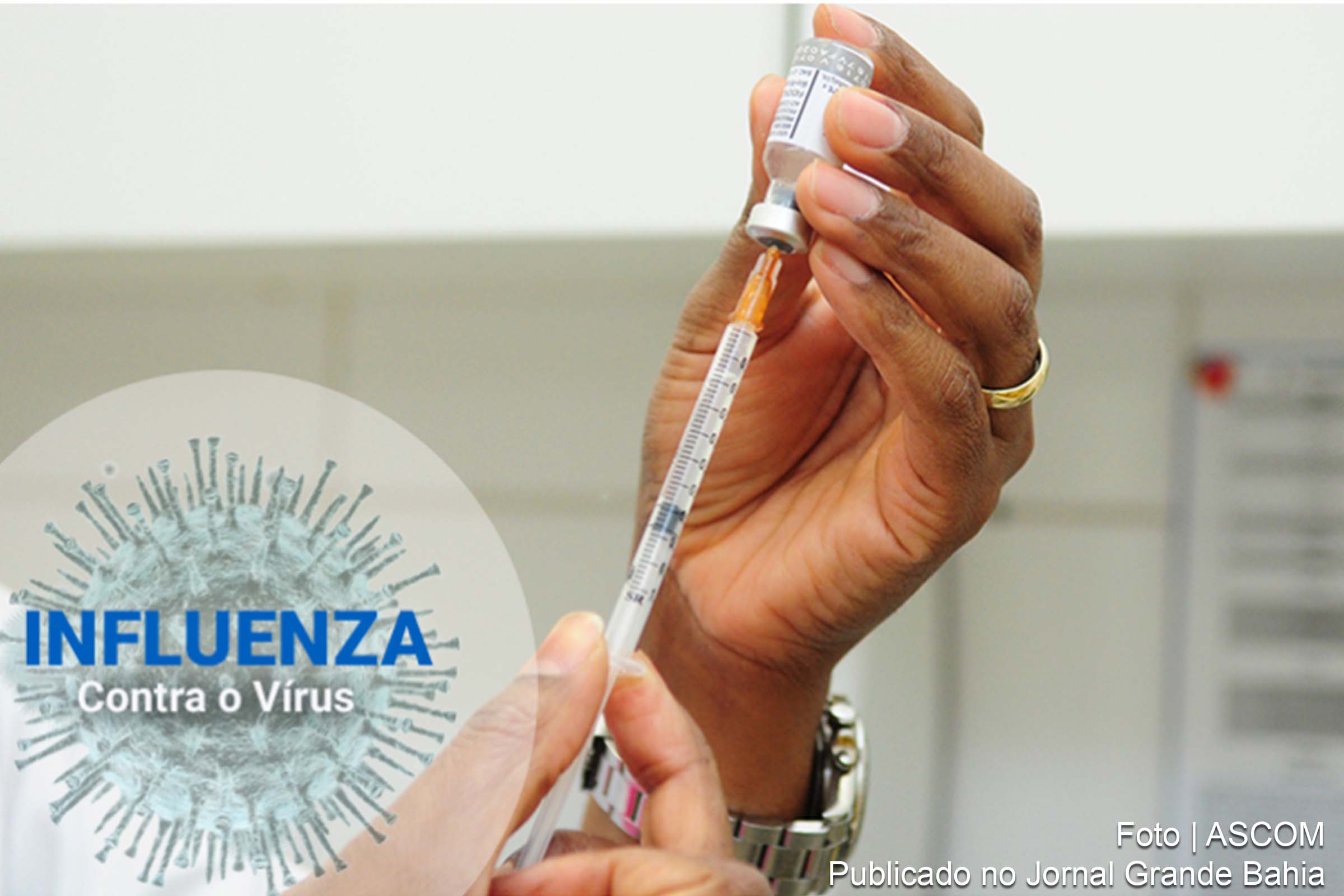 Campanha Nacional de Vacinação contra a Gripe, teve início em março de 2020 em todo o país.