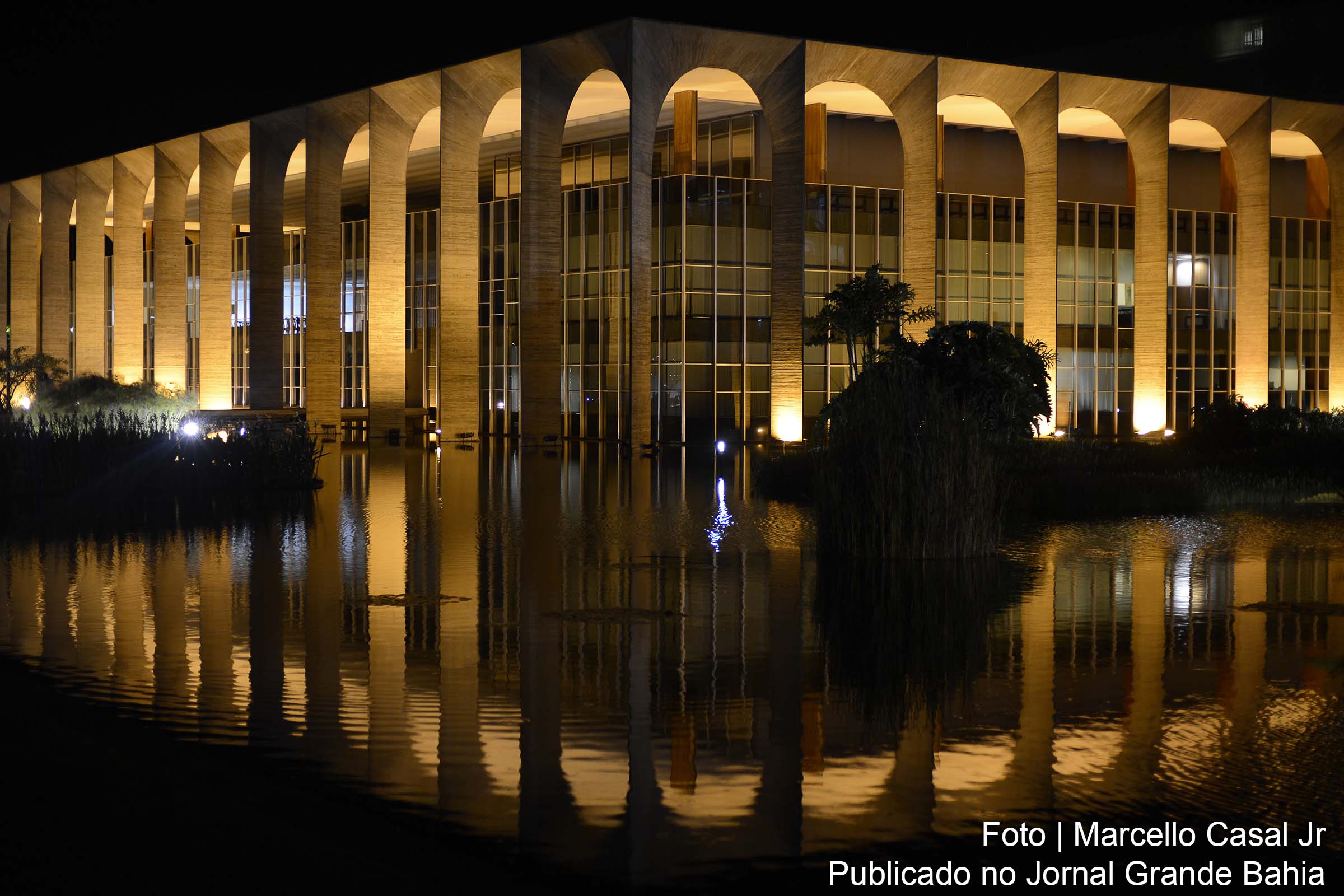 Palácio Itamaraty, sede do Ministério das Relações Exteriores do Brasil.