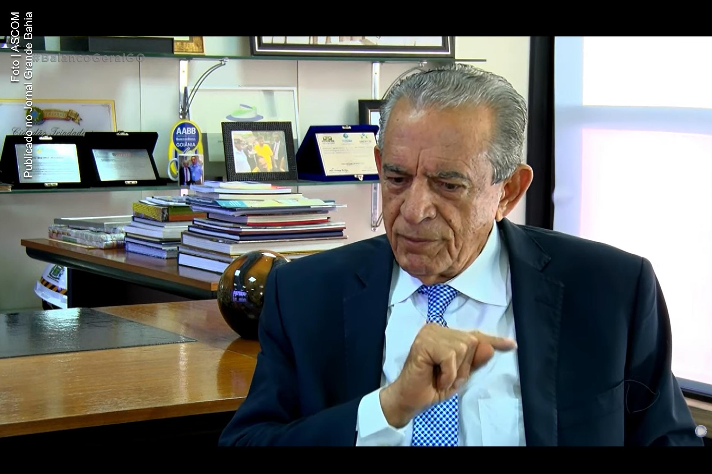 Ex-governador de Goiás Iris Rezende Machado.