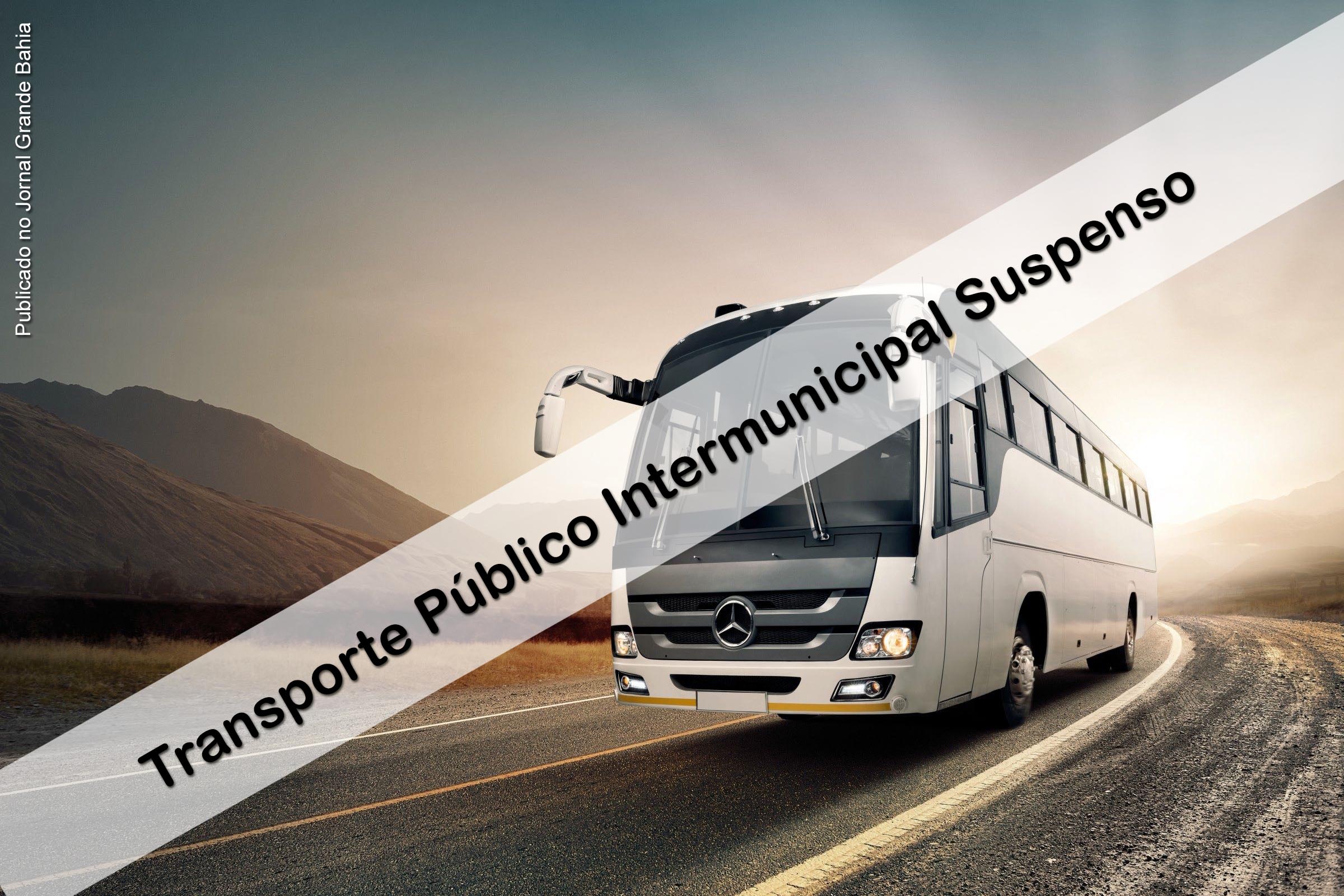 Governo da Bahia determina suspensão do transporte público intermunicipal.