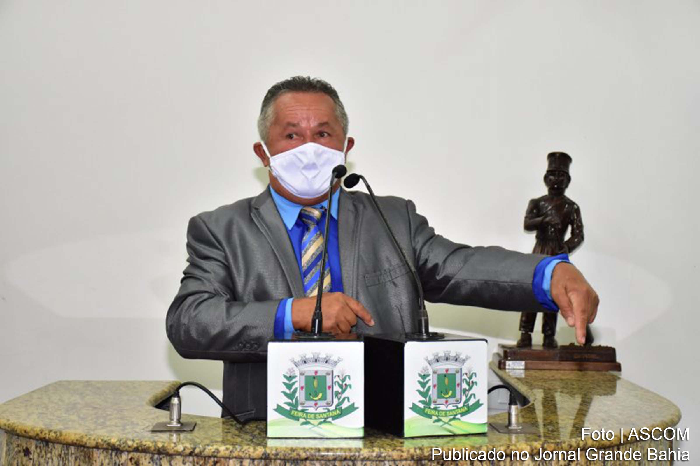 José Menezes (Zé Filé): nós temos que nos prevenir. É por esse motivo que Feira não tem caso de óbito, pela precaução do prefeito.