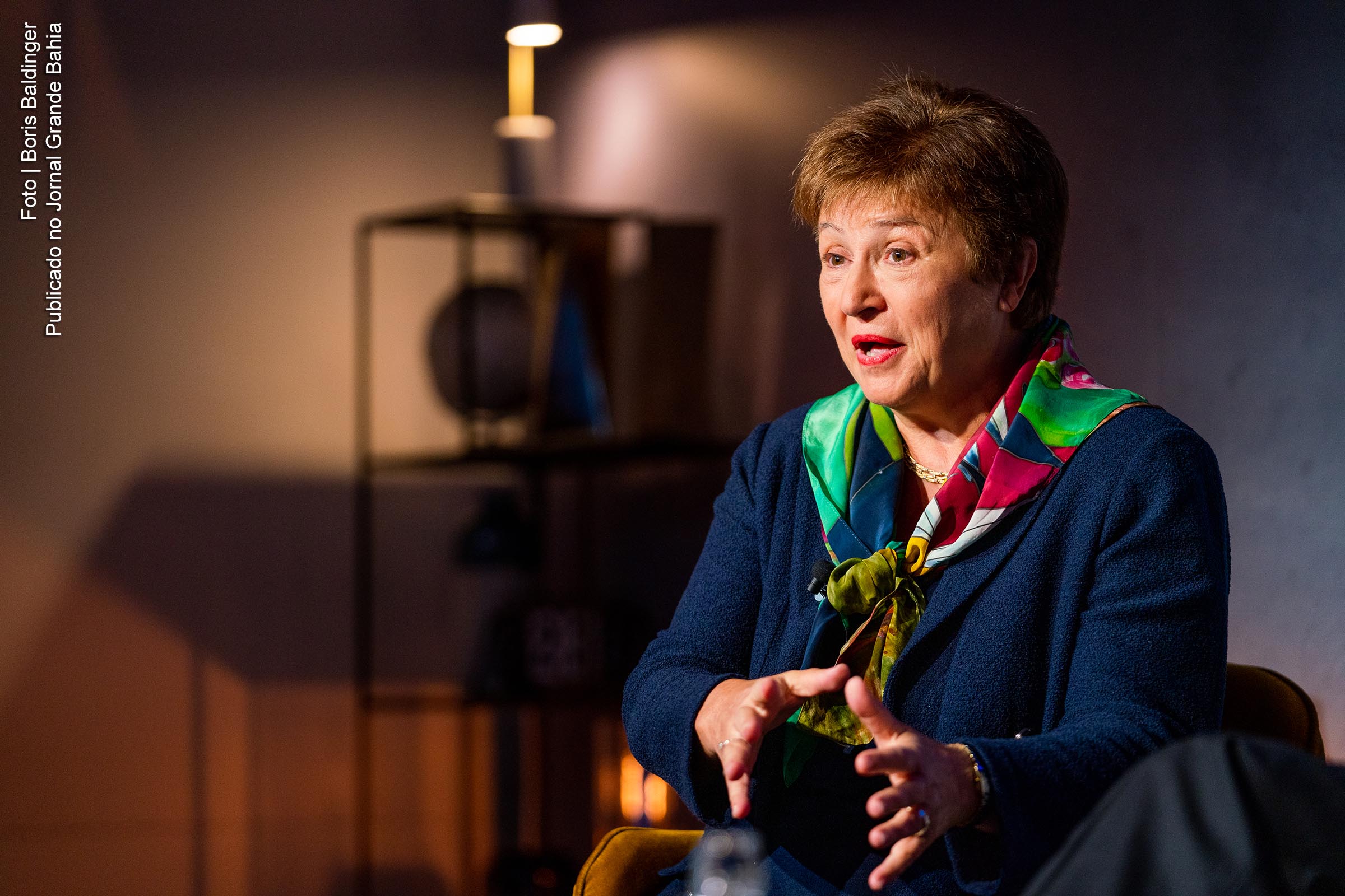 Kristalina Georgieva, diretora-gerente do Fundo Monetário Internacional (FMI).