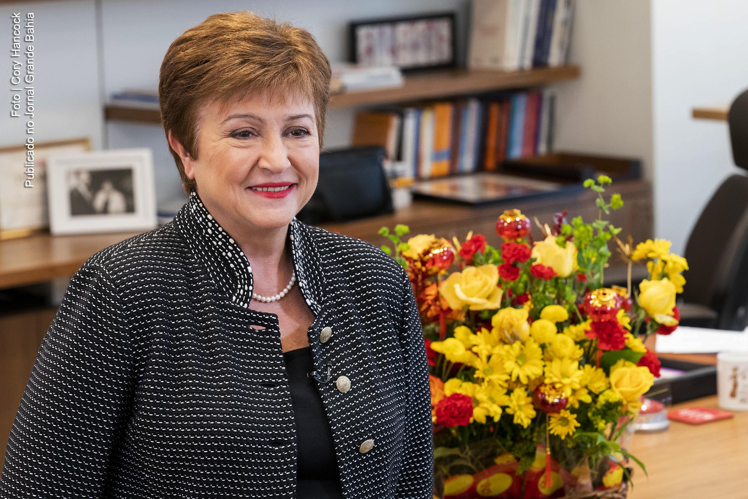 Kristalina Georgieva, diretora-gerente do Fundo Monetário Internacional (FMI).