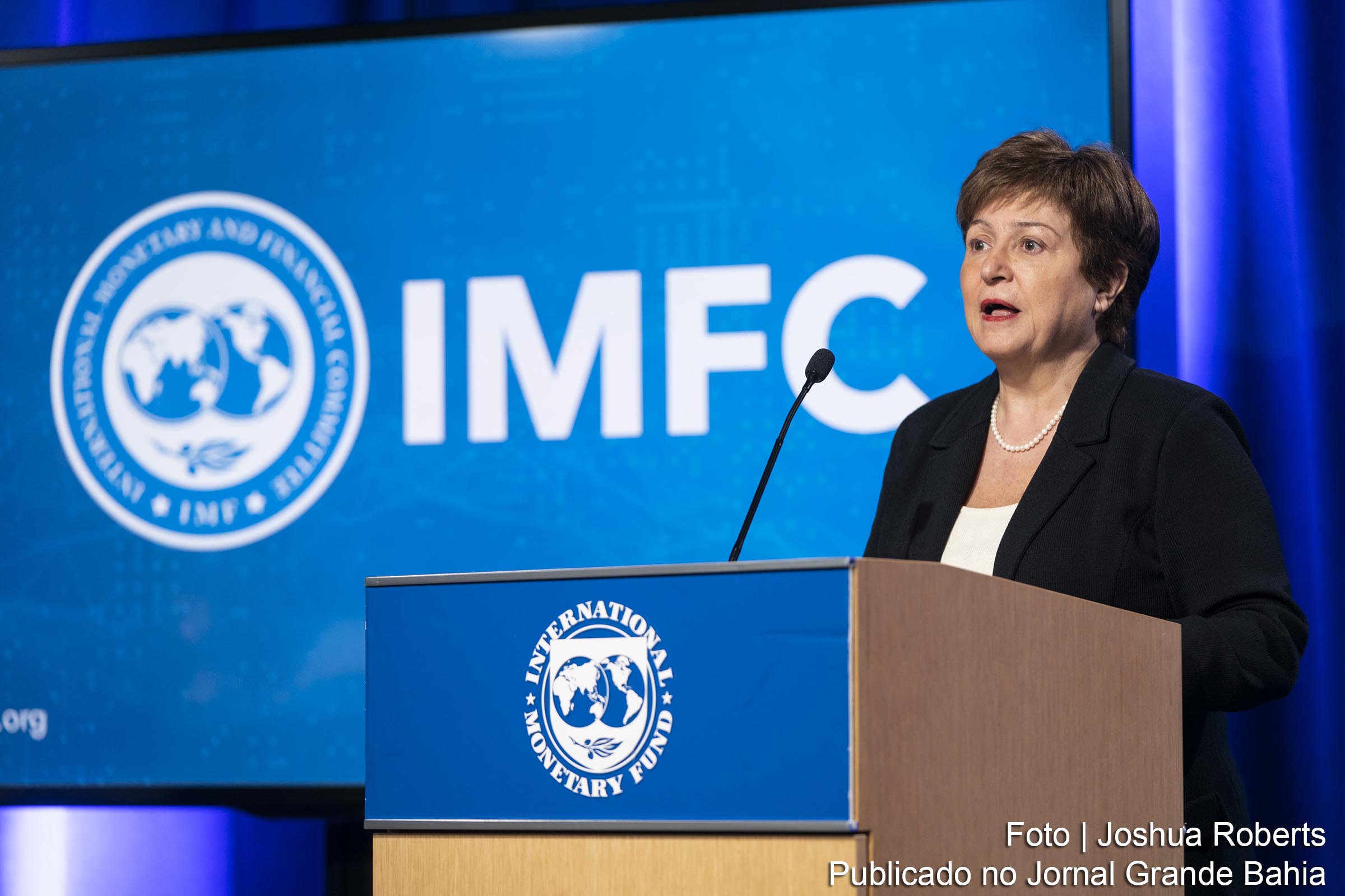 Kristalina Georgieva, diretora-gerente do Fundo Monetário Internacional (FMI).