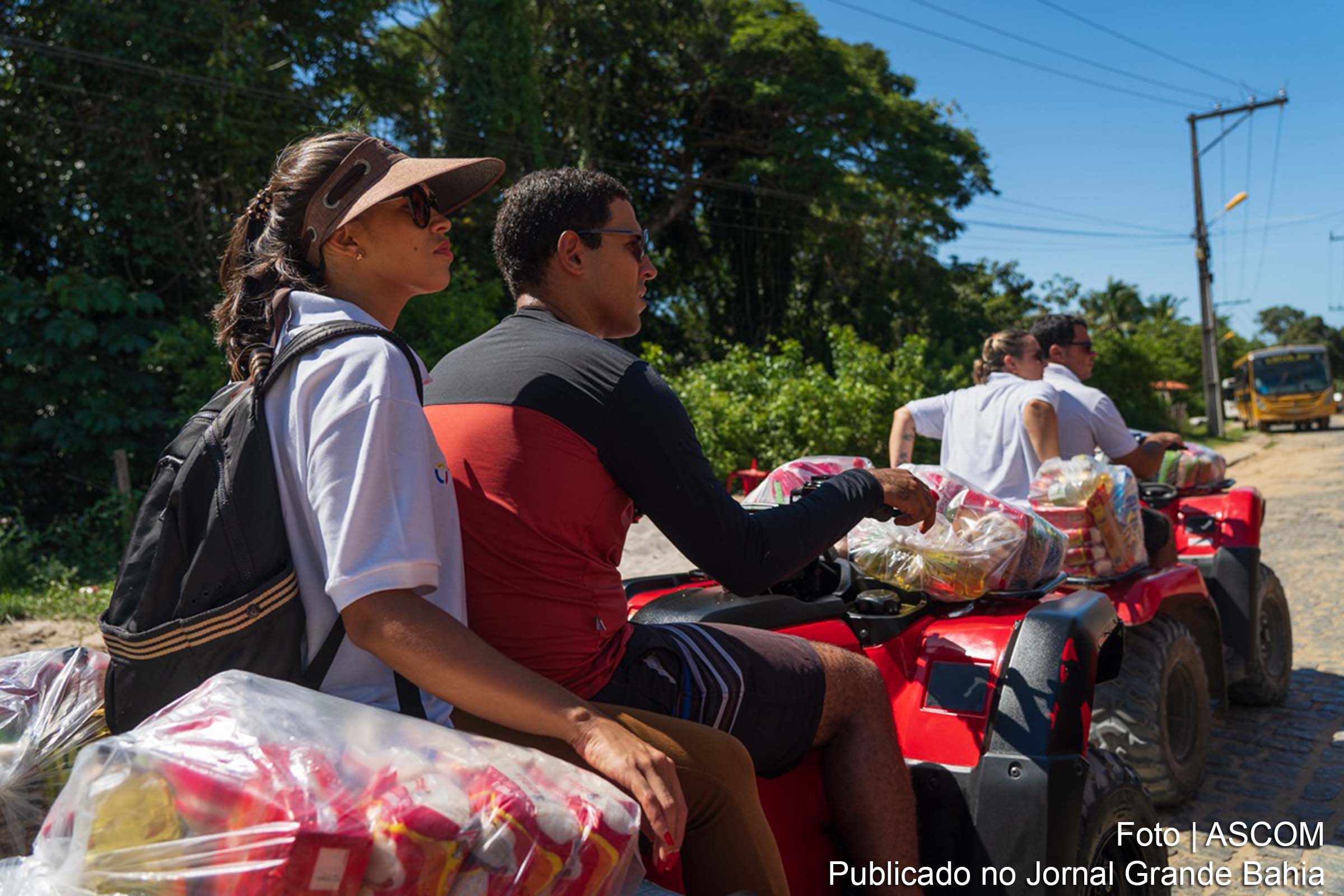 Cairu: População de Morro de São Paulo e Boipeba recebem ajuda de associação